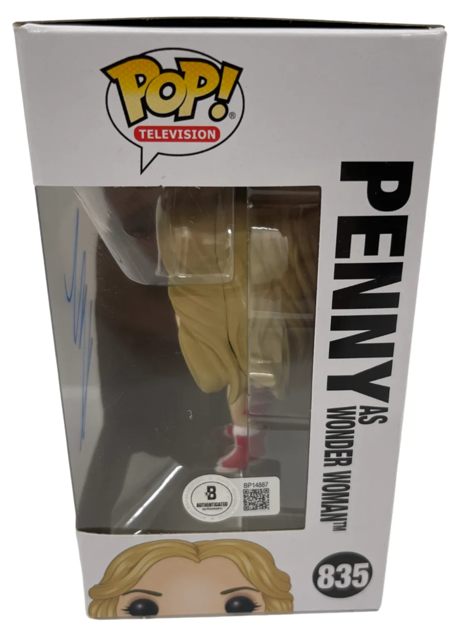 Kaley Cuoco — Kaley Cuoco Signed Penny Funko Big Bang Theory Authentic Autograph Beckett, изображение 2