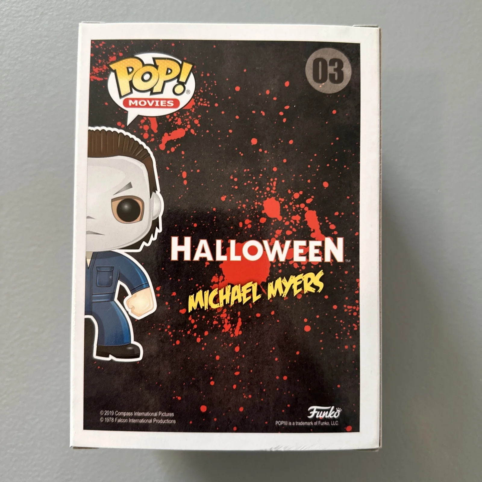 Nick Castle — Nick Castle Signed Halloween Michael Myers Funko POP 03 Autograph JSA /protector, image 4