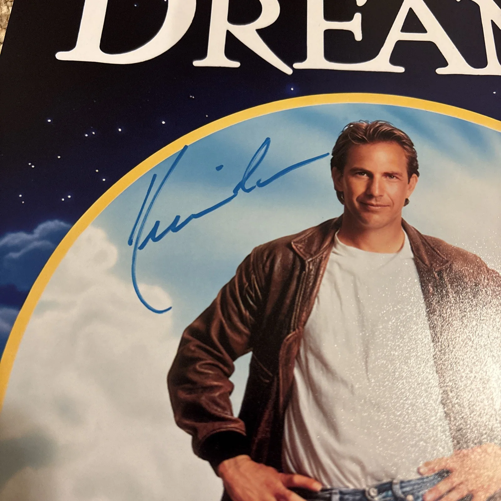 Kevin Costner — Foto Firmada por Kevin Costner 11x17 Campo de Sueños, SWAU Testigo Autenticada, изображение 2