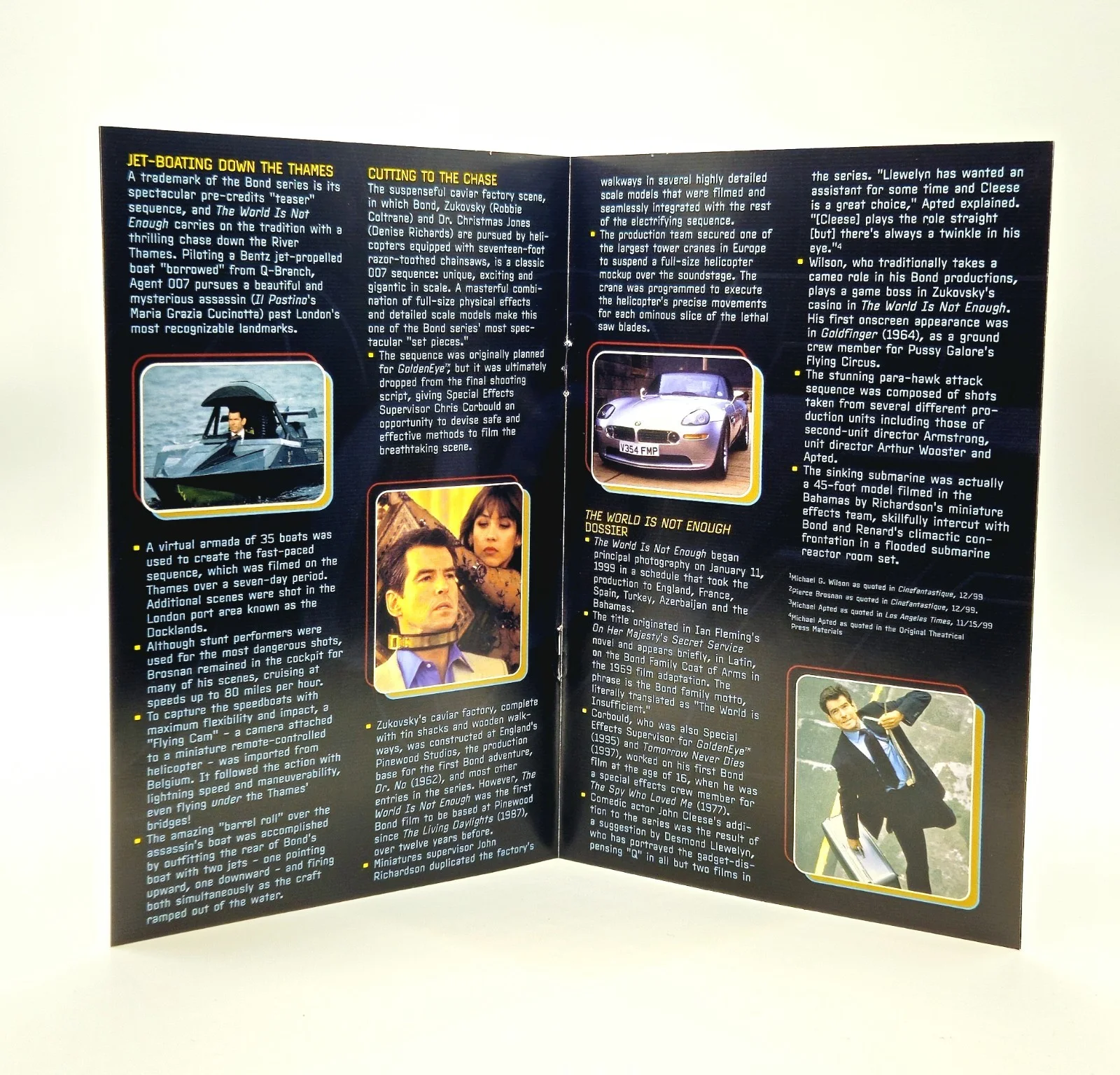 007: The World Is Not Enough - Special Edition (DVD Booklet), image 2