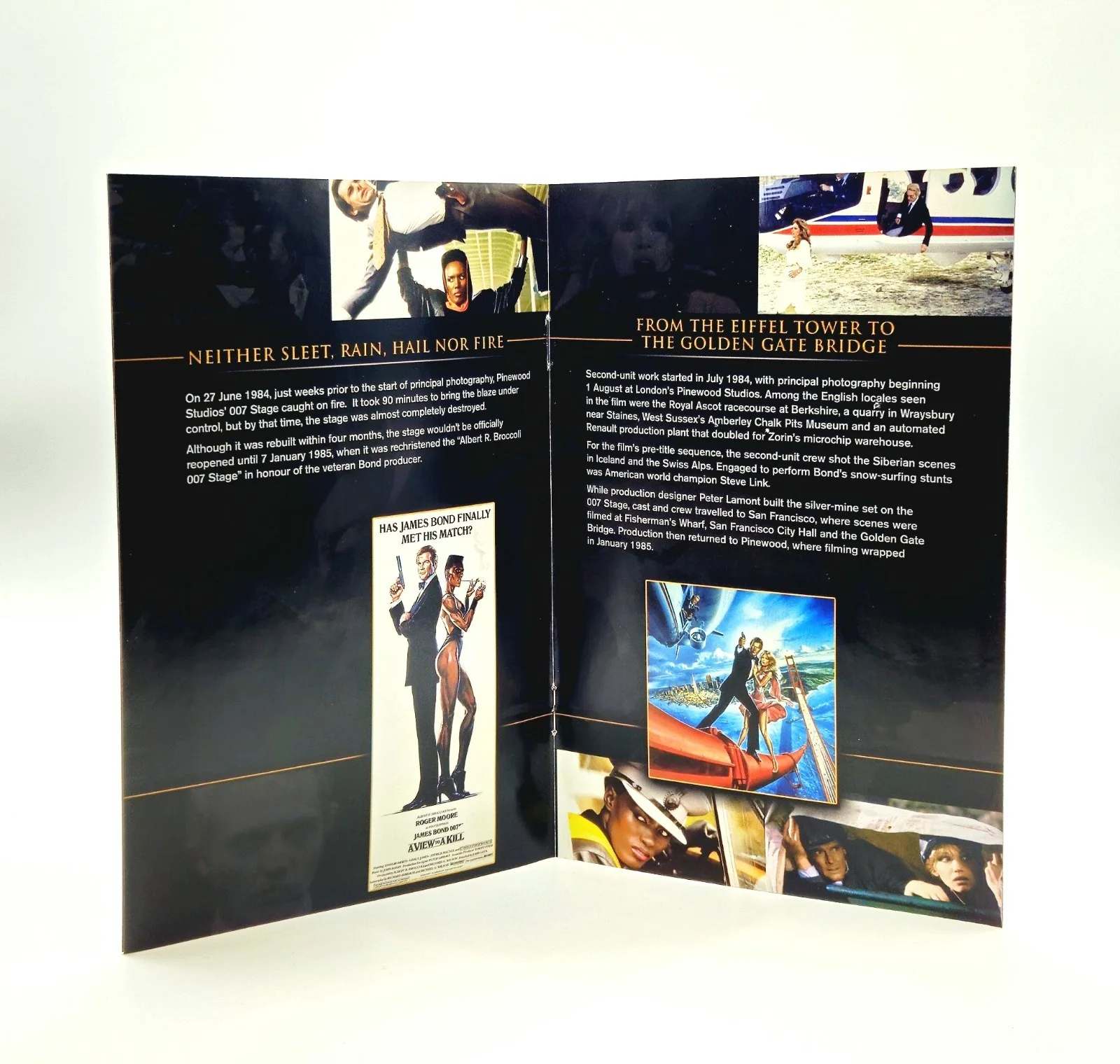 007: A View To Kill - Ultimate Edition (DVD Booklet), image 2