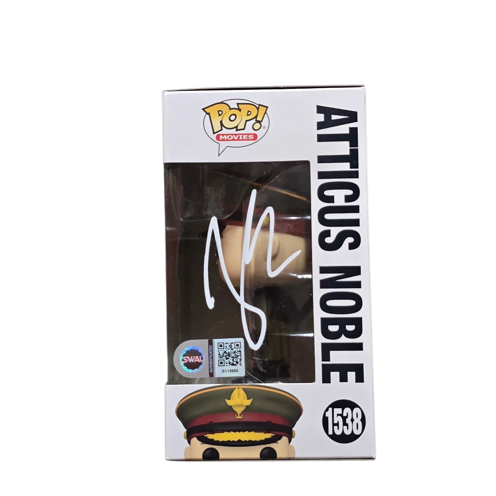 Ed Skrein, Zack Snyder — Ed Skrein & Zack Snyder Signed Atticus Noble Funko 1538 Rebel Moon SWAU COA RARE, изображение 2