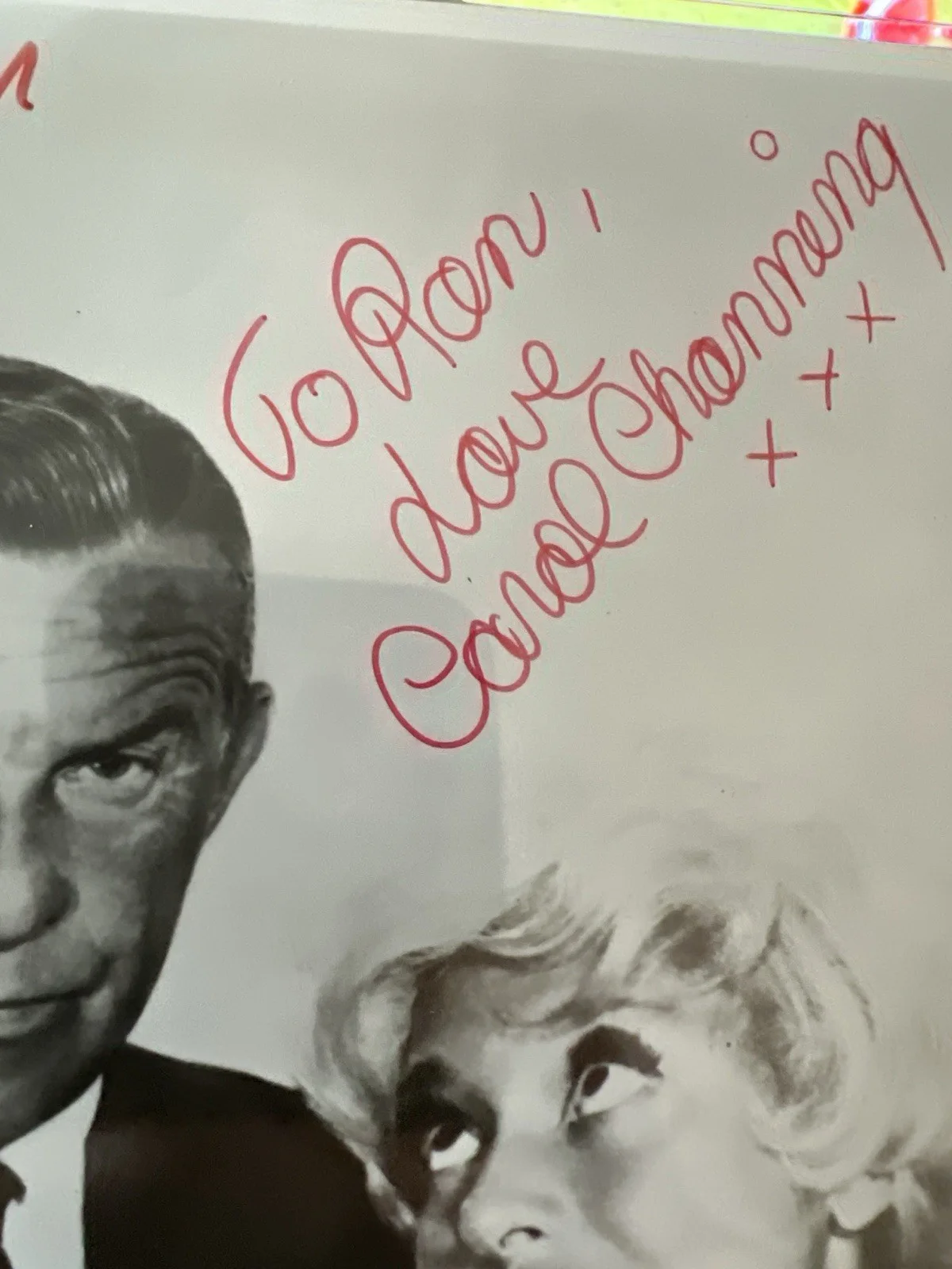 George Burns, Carol Channing — George Burns & Carol Channing Dual Signed Photo JSA Autographed 8x10, image 3