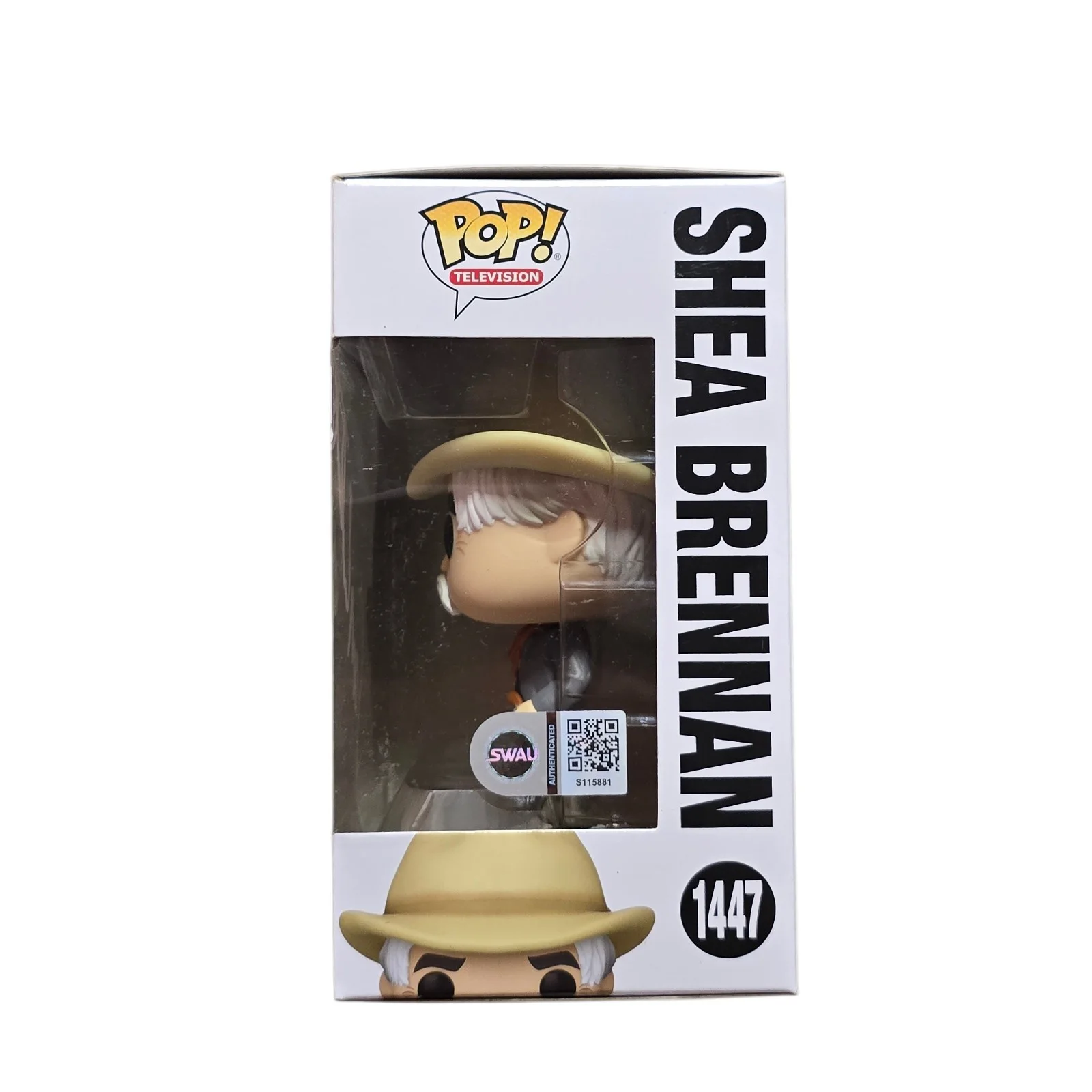 Sam Elliott — Sam Elliott Signed Shea Brennan Funko 1447 Yellowstone 1883 SWAU Authenticated, изображение 2