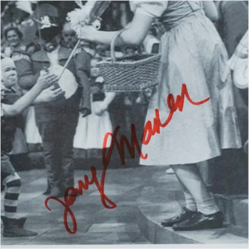 Jerry Maren Autographed 8.5x11 Photo WIZARD OF OZ MUNCHKIN Inscription JSA, изображение 2