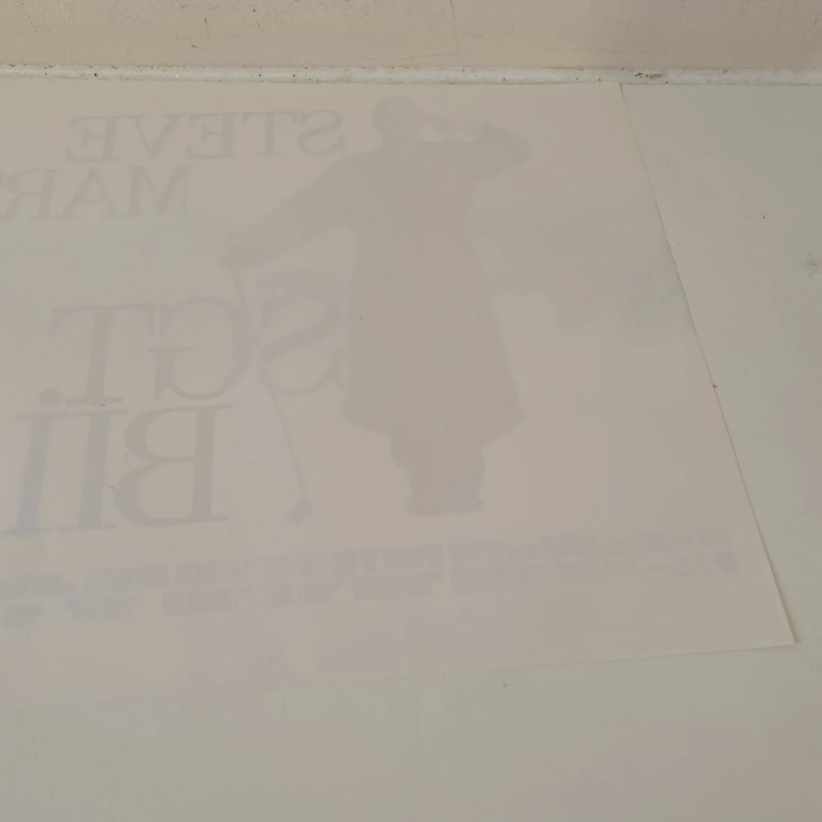 SGT. BILKO Movie Cinema Mini Quad Poster 1996 Steve Martin, изображение 5