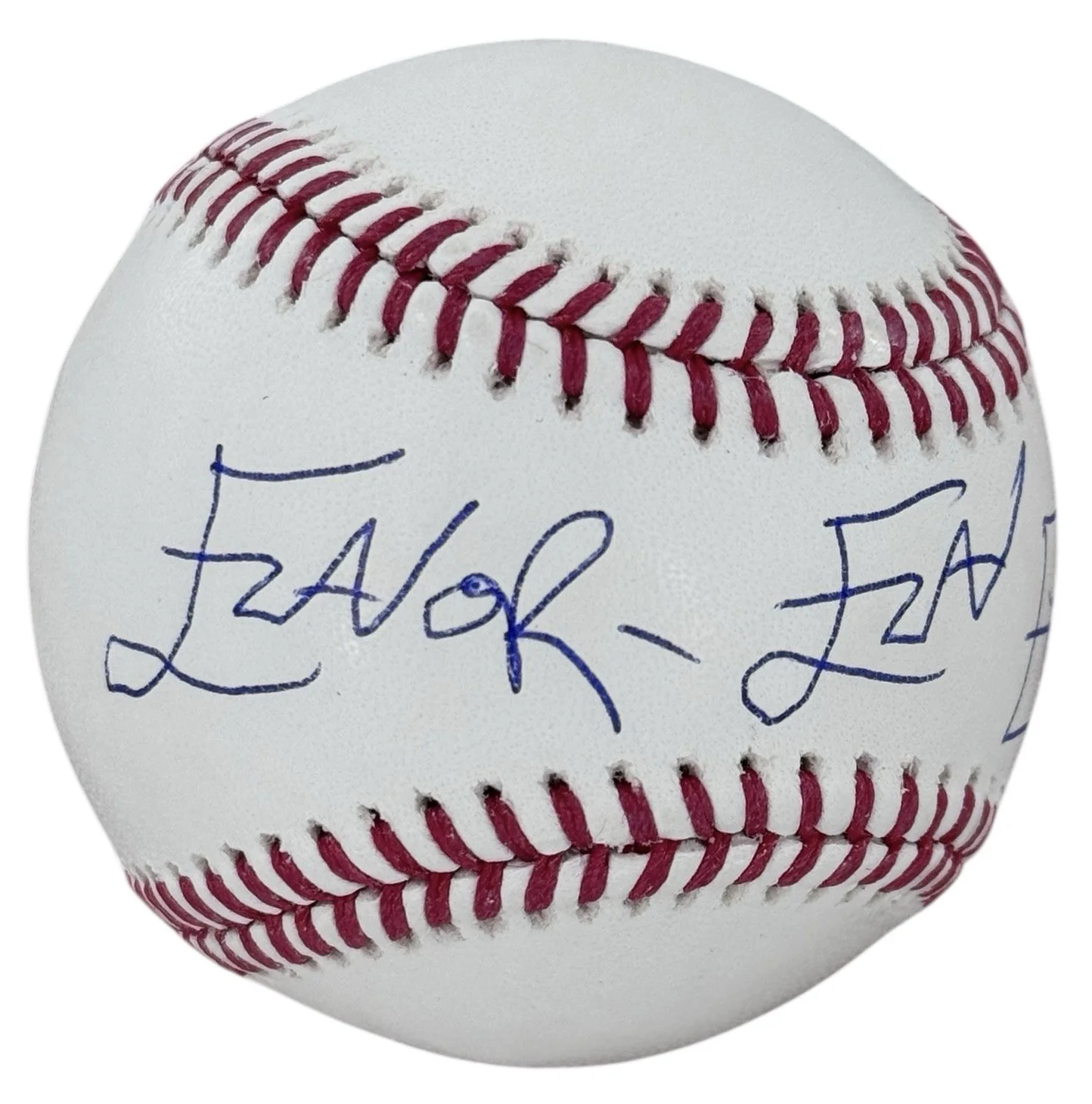 Flavor Flav Signed Major League Baseball w/ Public Enemy Sketch BAS Beckett, изображение 2