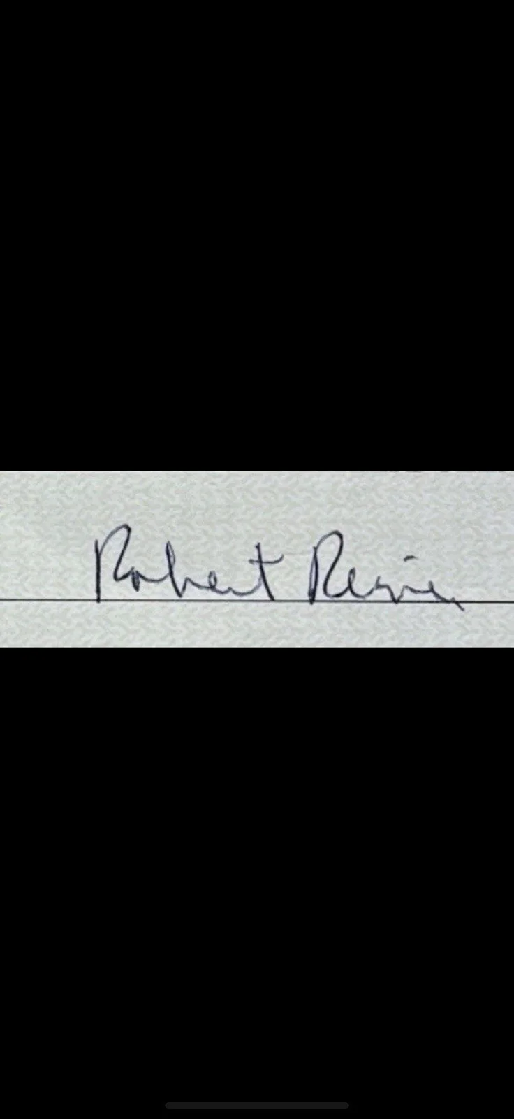 Robert Reiner — Rob Reiner Signed Autographed 1973 Authentic Handwritten Check Legend Director, image 2