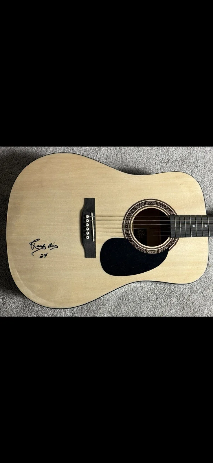 RANDY OWEN ALABAMA SIGNED AUTOGRAPHED ACOUSTIC GUITAR COUNTRY MUSIC LEGEND, изображение 2