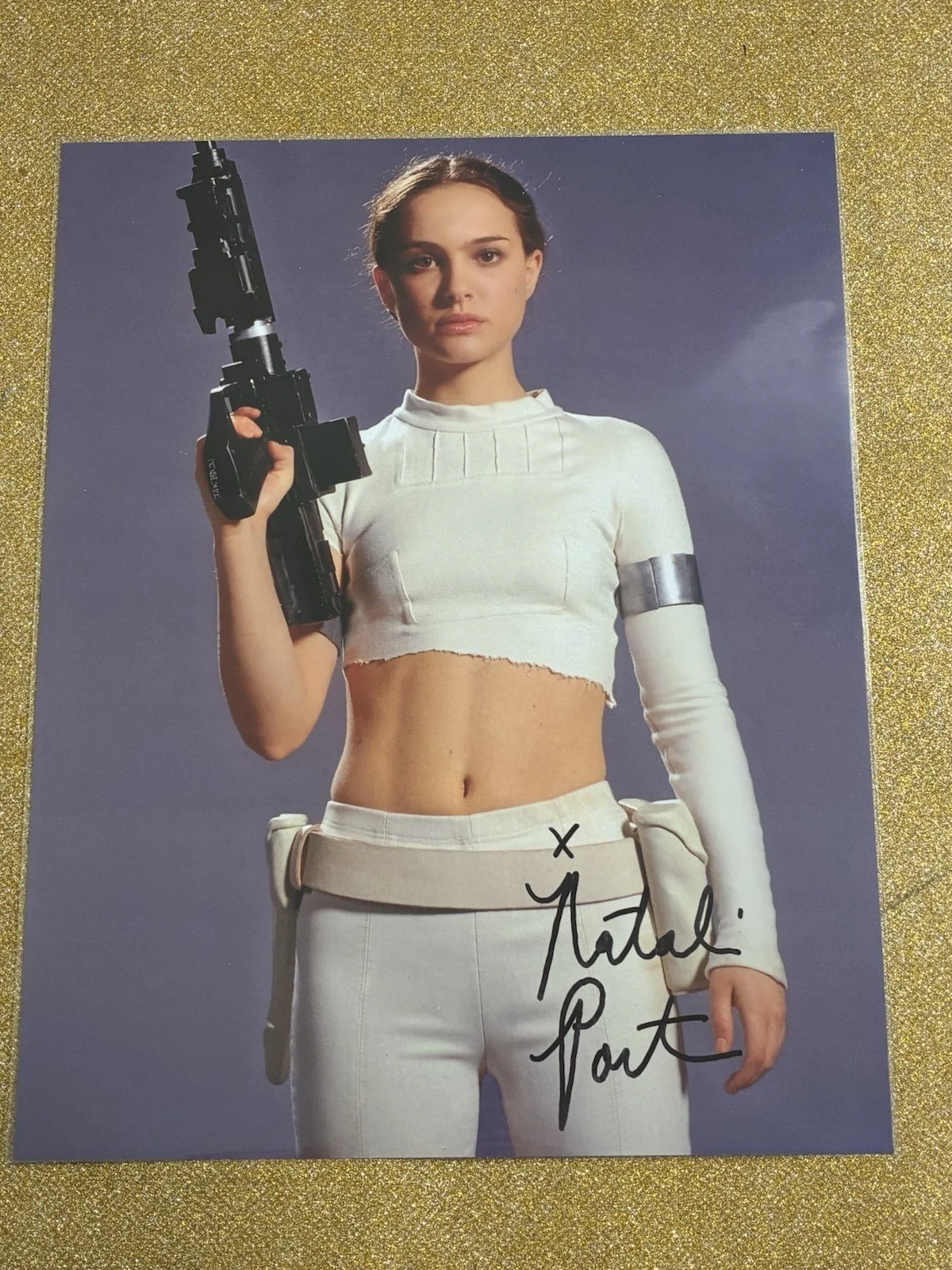 Natalie Portman — Natalie Portman signed 8x10 Photo Star Wars Padme amidala Autograph