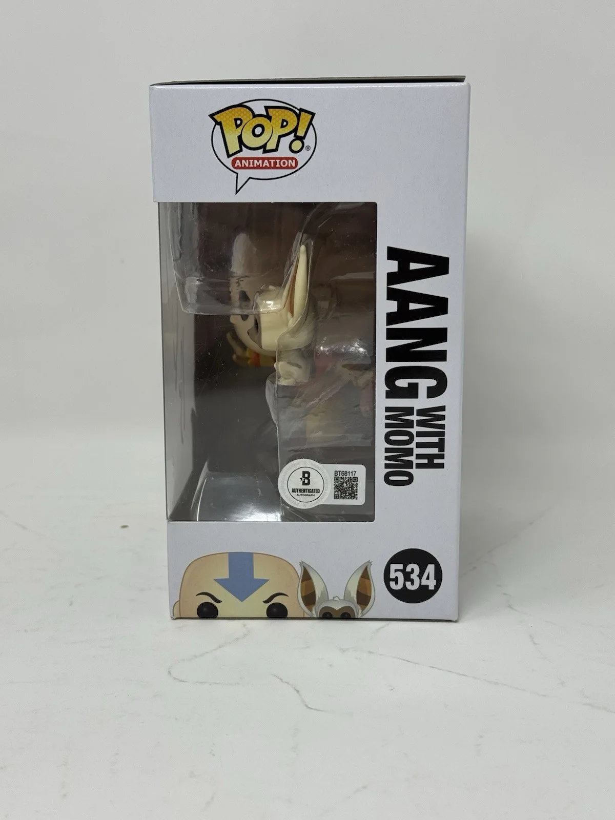 Gordon Cormier — Gordon Cormier Signed Aang Funko Pop Avatar The Last Airbender Autograph Beckett, изображение 5