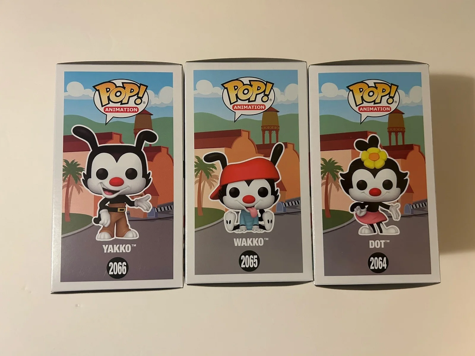 Jess Harnell — Set 3 Signed ANIMANIACS Funko Pops Yakko Wakko Dot Paulsen MacNeille Harnell, изображение 4