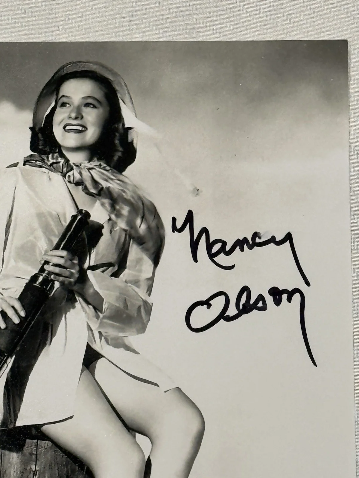 Nancy Olson — Nancy Olson Signed 8x10 Photo Sunset Strip, Pollyanna, Airport ‘75 AutographCOA, изображение 2