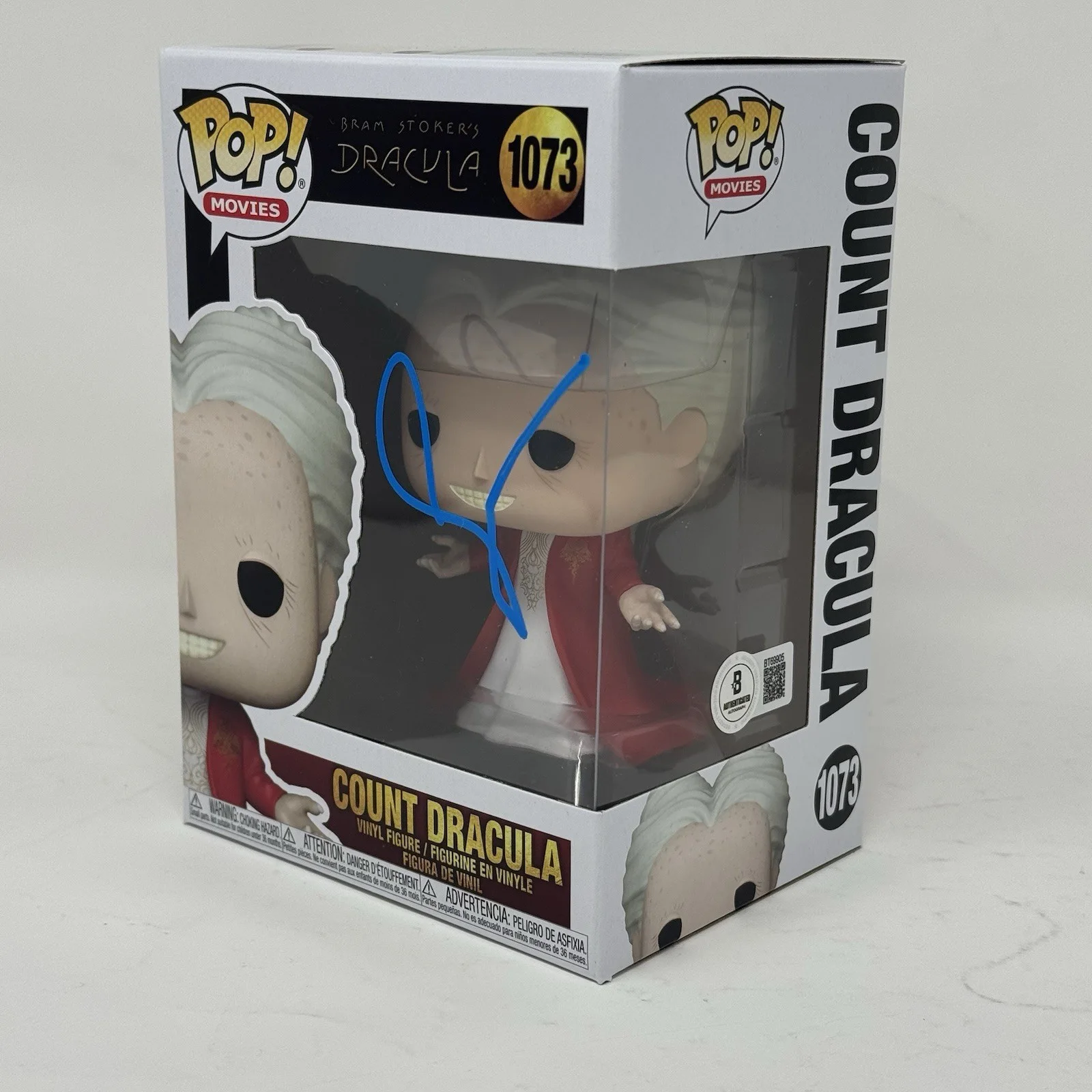 Gary Oldman — Gary Oldman Signed Autograph Count Dracula Funko Pop Bram Stoker's Dracula BAS, image 3
