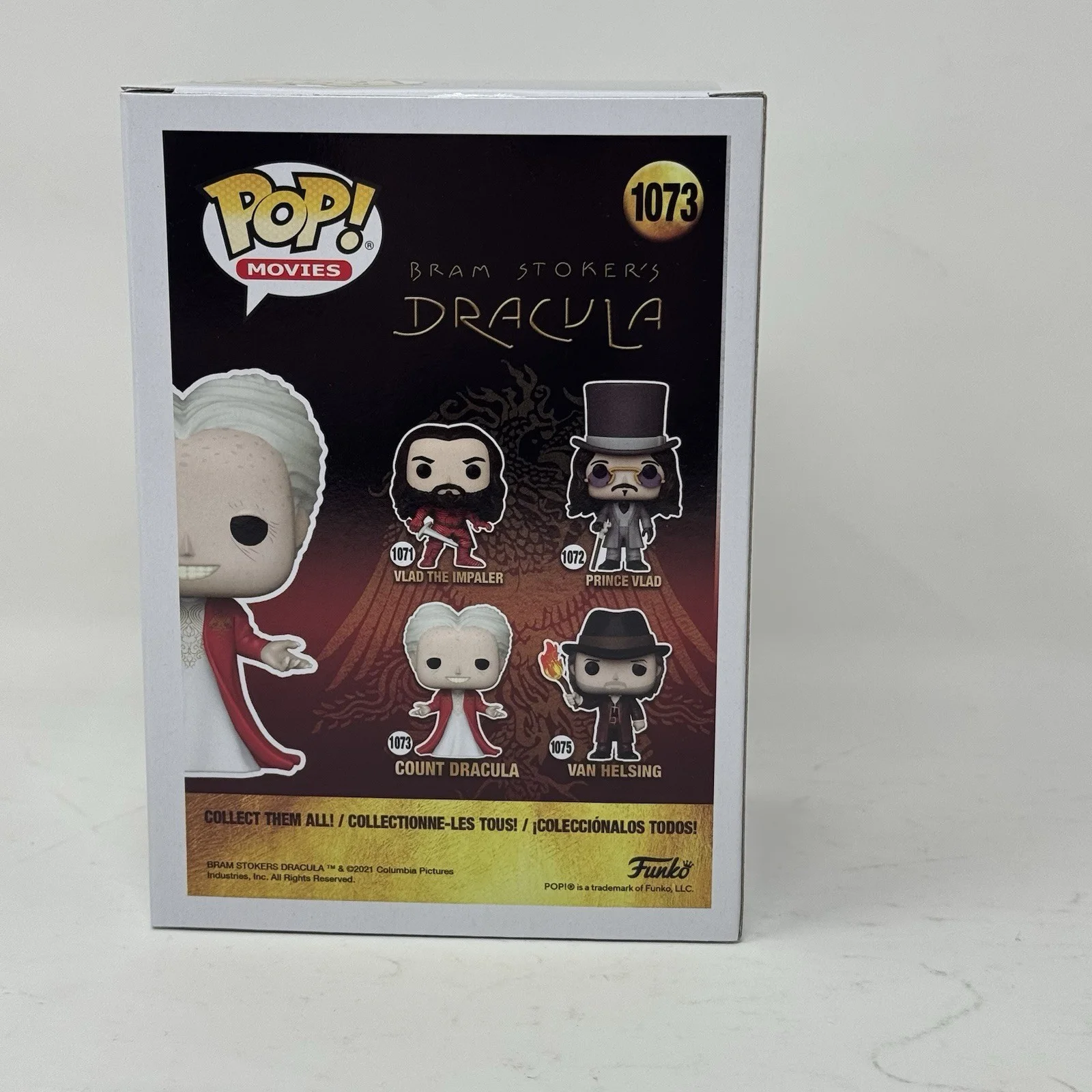 Gary Oldman — Gary Oldman Signed Autograph Count Dracula Funko Pop Bram Stoker's Dracula BAS, image 5