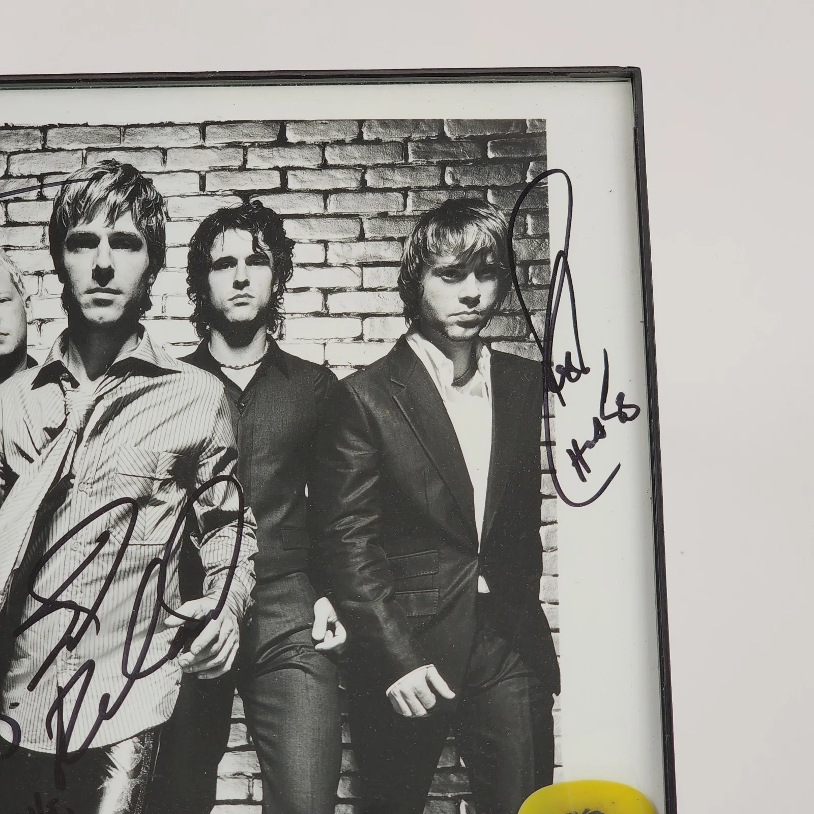 Collective Soul Band Signed 8x10 Photo Ed Roland & 2 Concert Used Guitar Picks, изображение 4