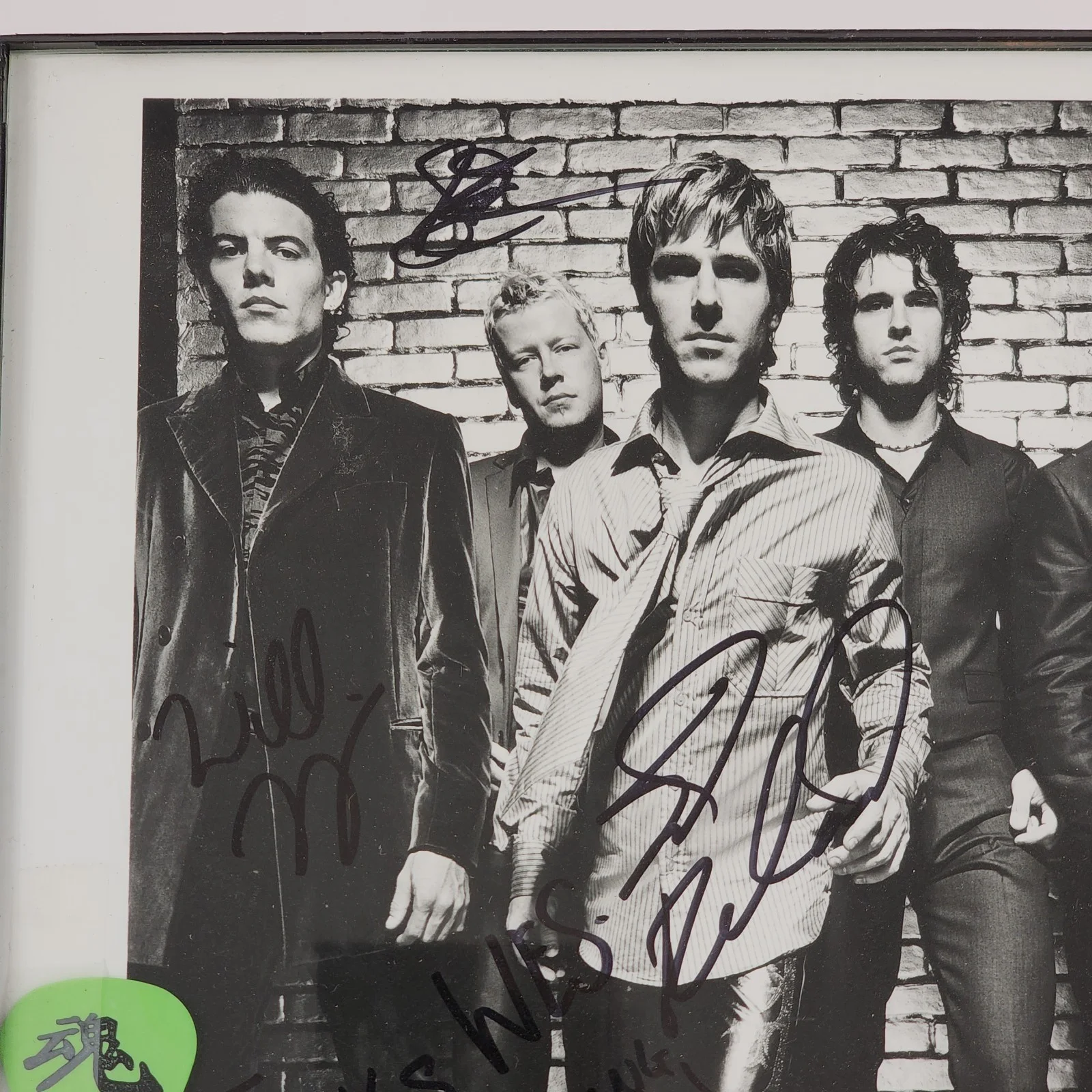 Collective Soul Band Signed 8x10 Photo Ed Roland & 2 Concert Used Guitar Picks, изображение 5