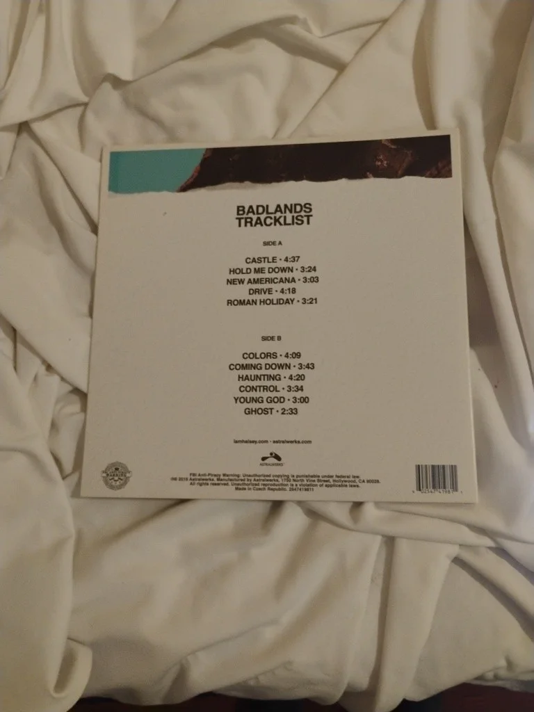 HALSEY SIGNED AUTOGRAPHED BADLANDS ALBUM COVER VINYL RARE COLORS PSA COA, изображение 2