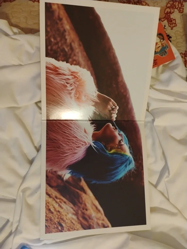 HALSEY SIGNED AUTOGRAPHED BADLANDS ALBUM COVER VINYL RARE COLORS PSA COA, изображение 4