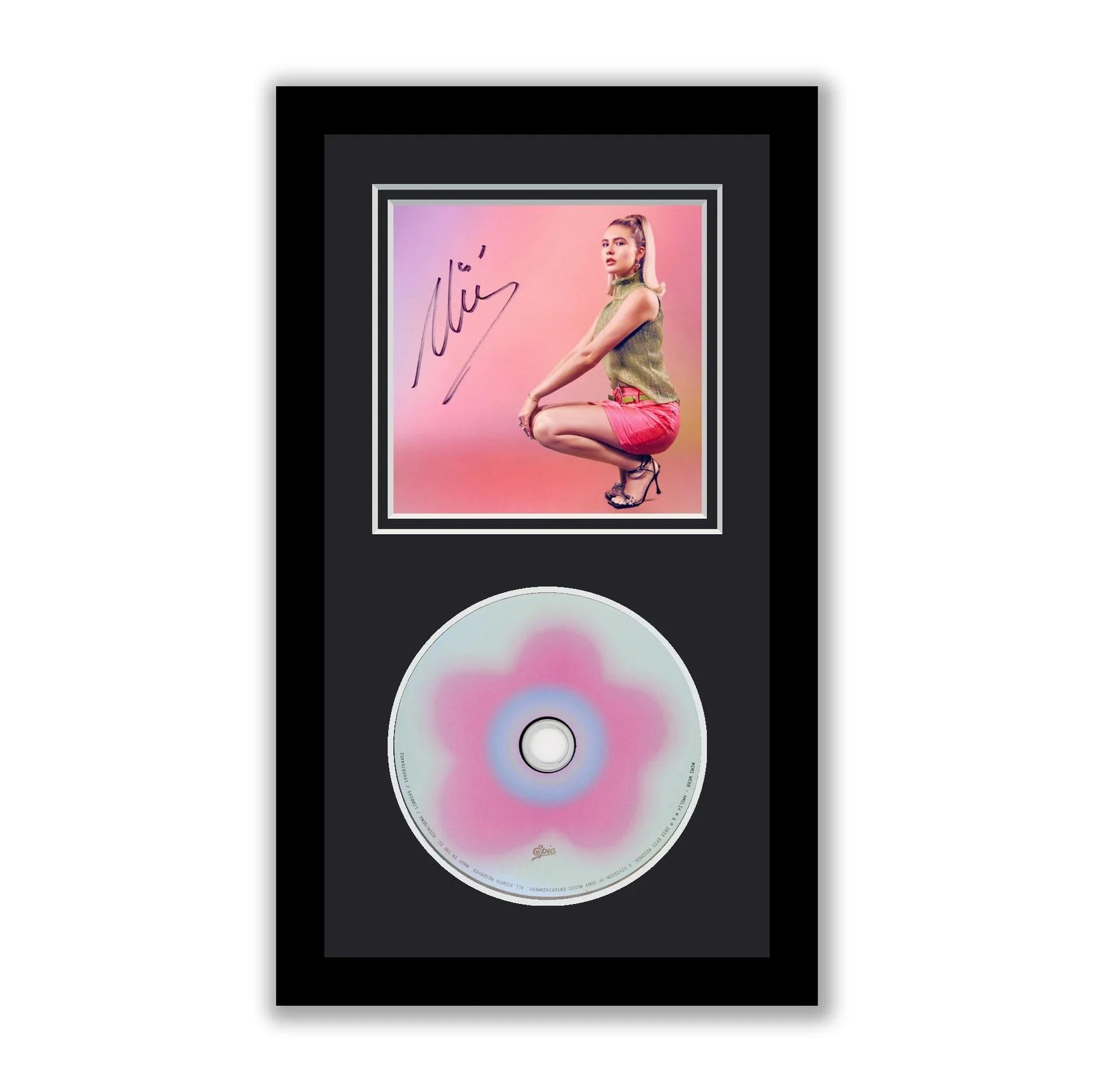 Mimi Webb — Mimi Webb Autographed Signed Framed CD Amelia ACOA
