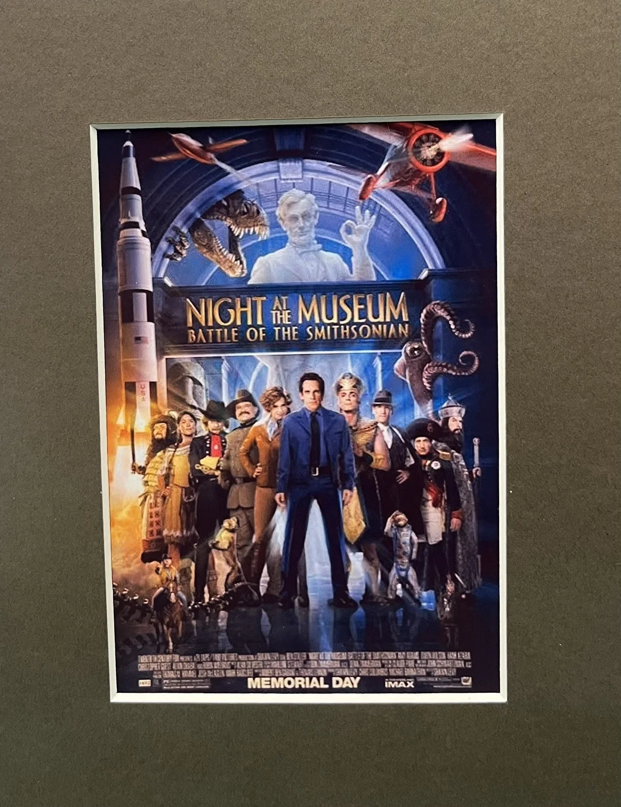 NIGHT AT THE MUSEUM. 35mm Film Cell MOUNTED Display, image 3