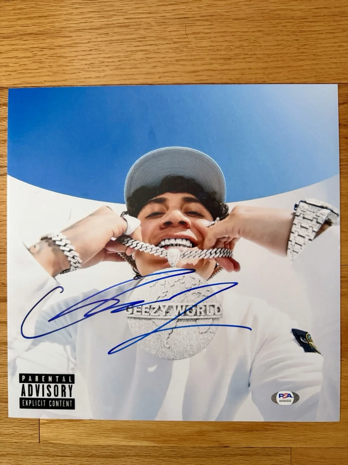 OHGEESY SIGNED 12X12 “GEEZY WORLD” PHOTO ALBUM PSA/DNA COA RAP, изображение 3