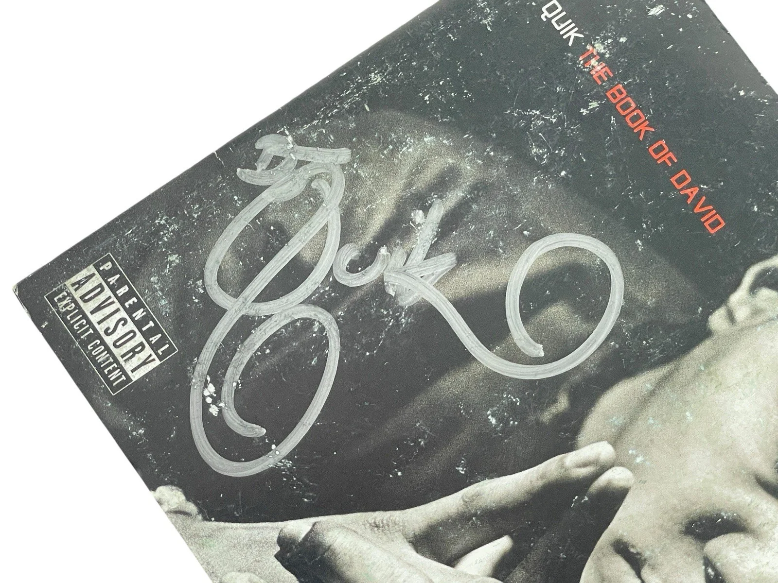 DJ Quik Autographed Signed Book of David CD Booklet Rap Hip Hop Legend ACOA COA, image 3