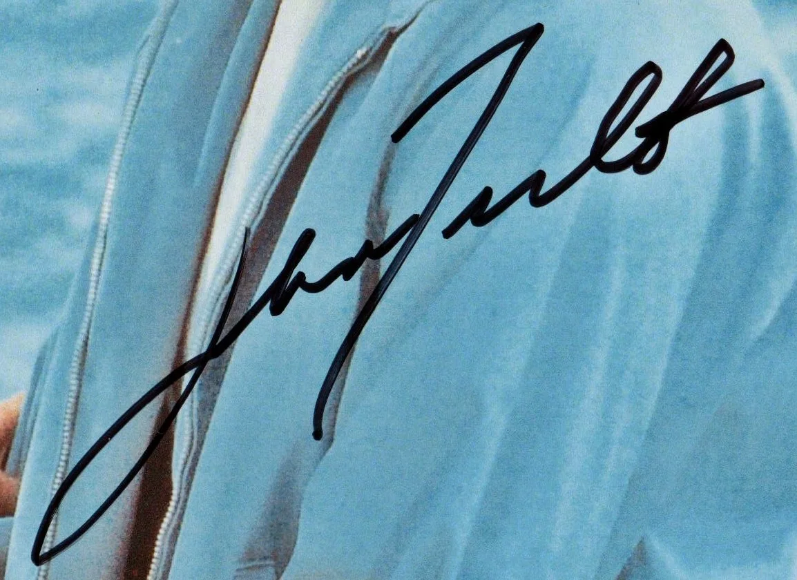 JOHN TRAVOLTA — JOHN TRAVOLTA (with Olivia Newton John) signed 8x10 autographed photo - with COA, изображение 2