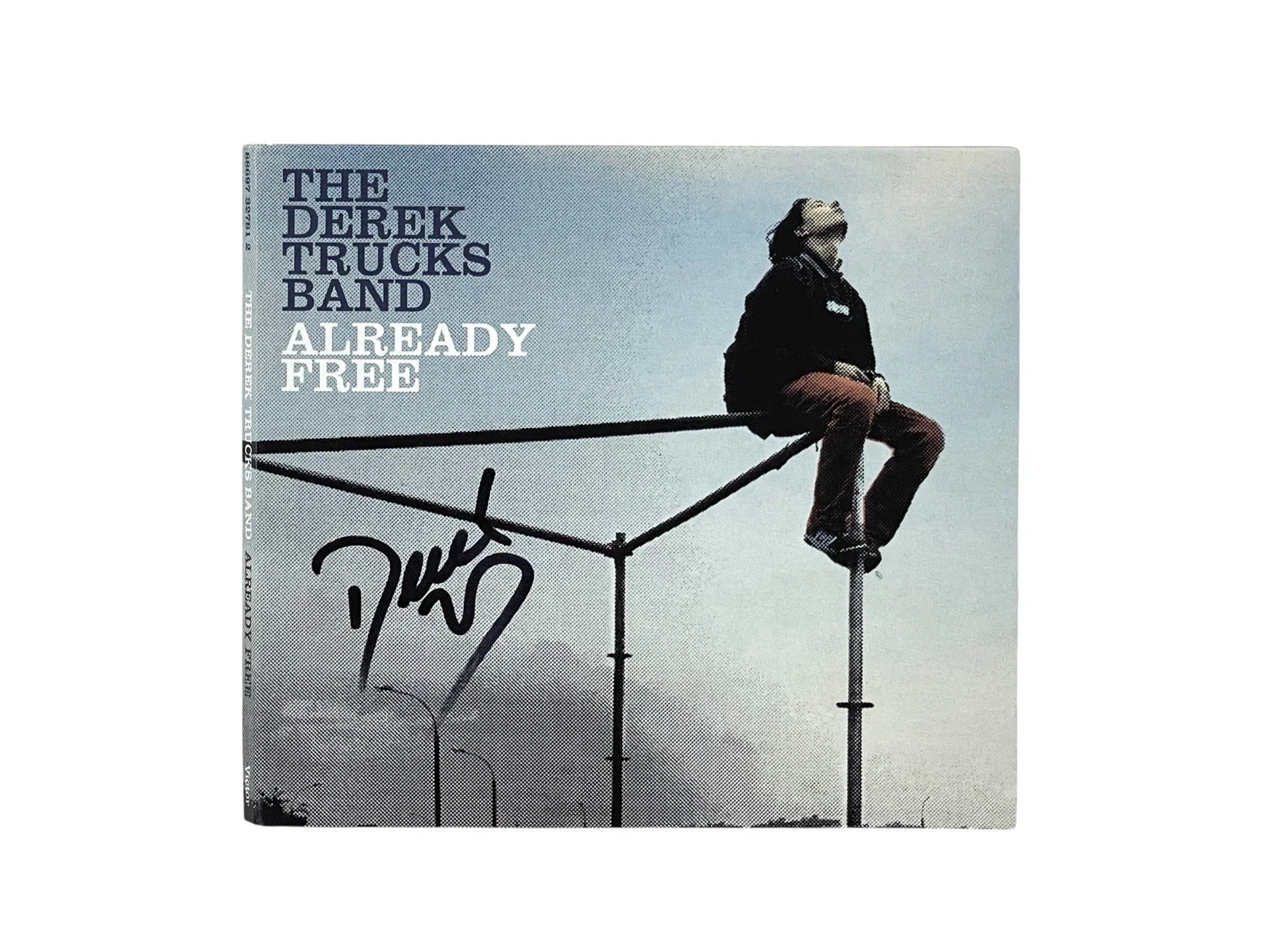 Derek Trucks Autographed Hand Signed Already Free CD Blues Guitarist ACOA COA, изображение 4