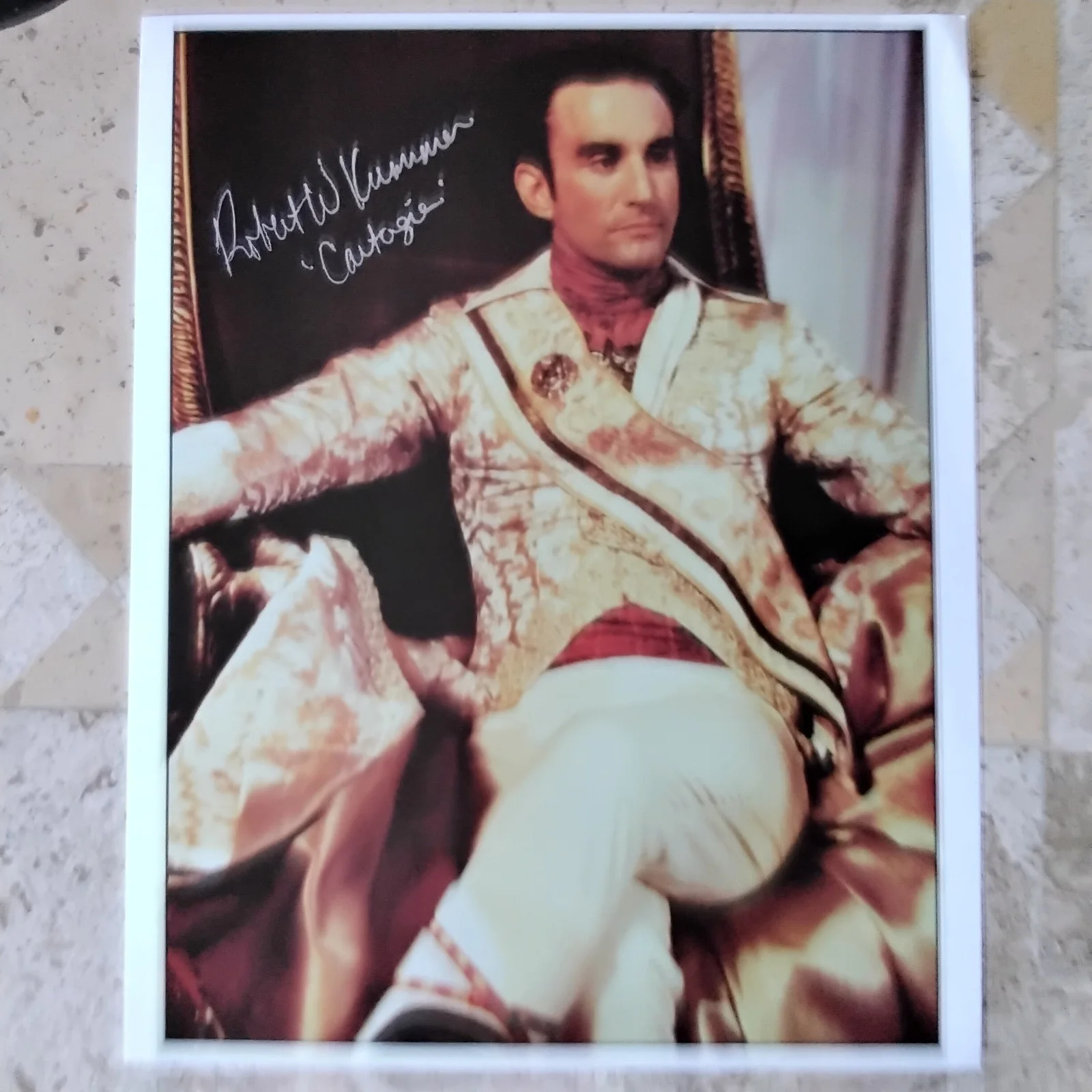 Robert Krimmer SIGNED 8x10 Photo 80s TV Movie Actor Babylon 5 Paper Chase COA, изображение 2