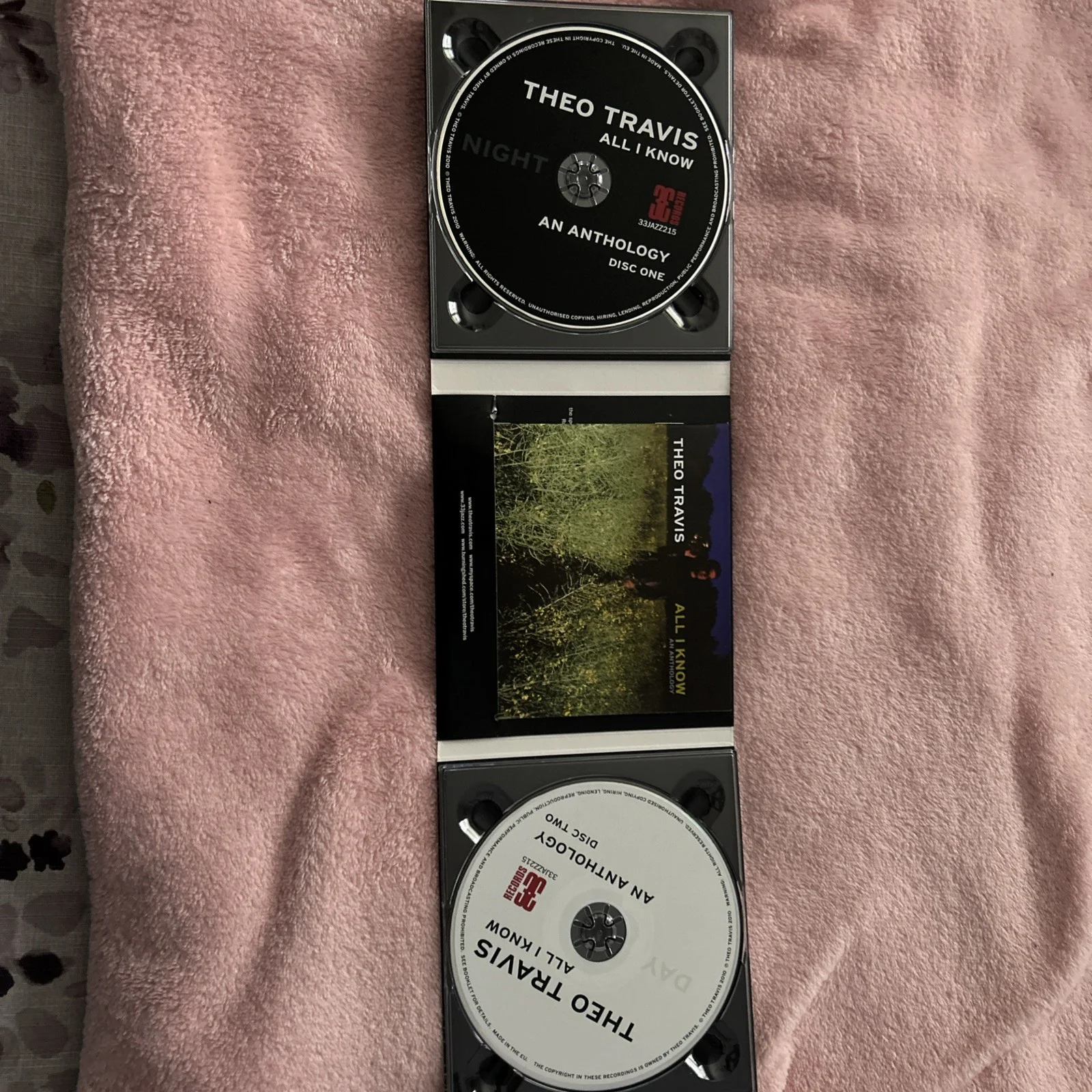 Signed Theo Travis CD, All I Know: An Anthology, Jazz King Crimson Steven Wilson, изображение 3