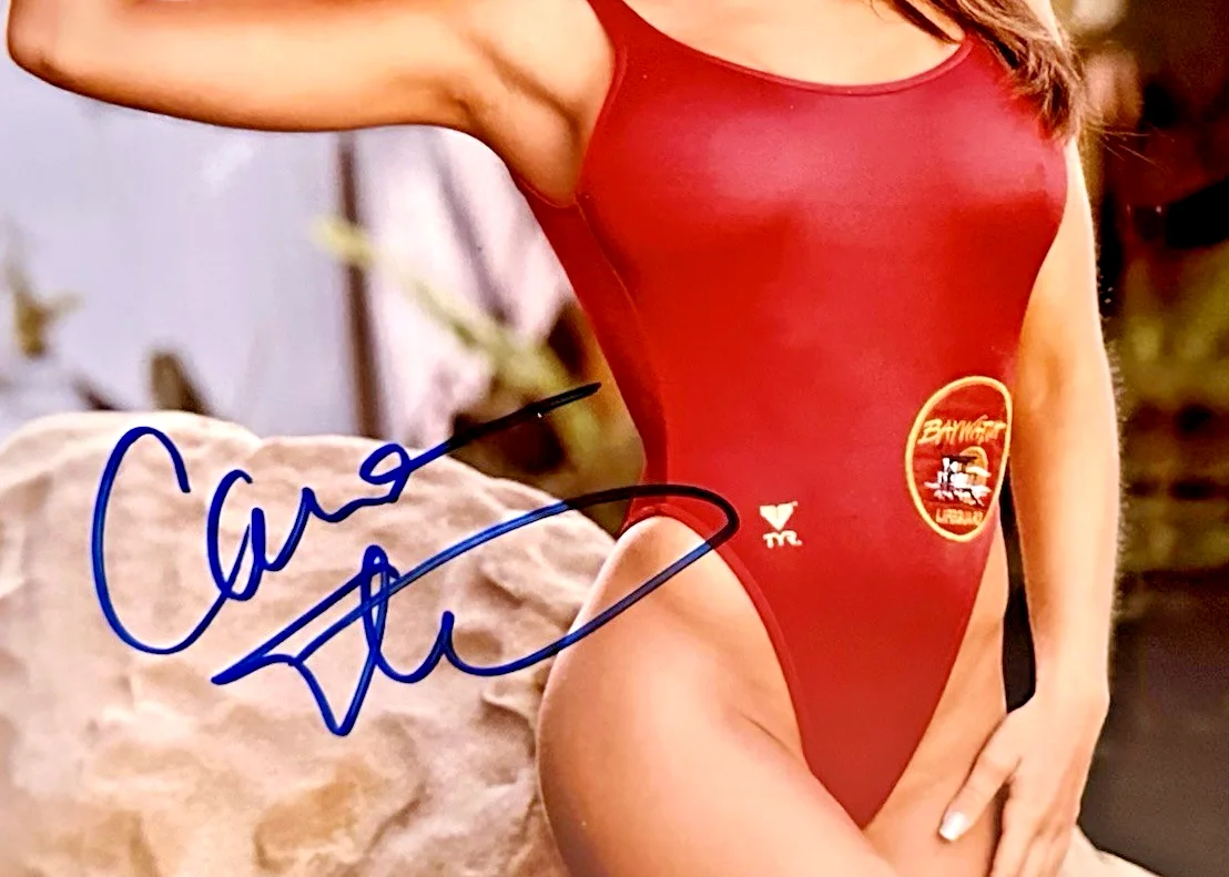 Carmen Electra — Carmen Electra Signed 8x10 Photo Baywatch Beckett BAS HOLO Authentic Autograph, изображение 2