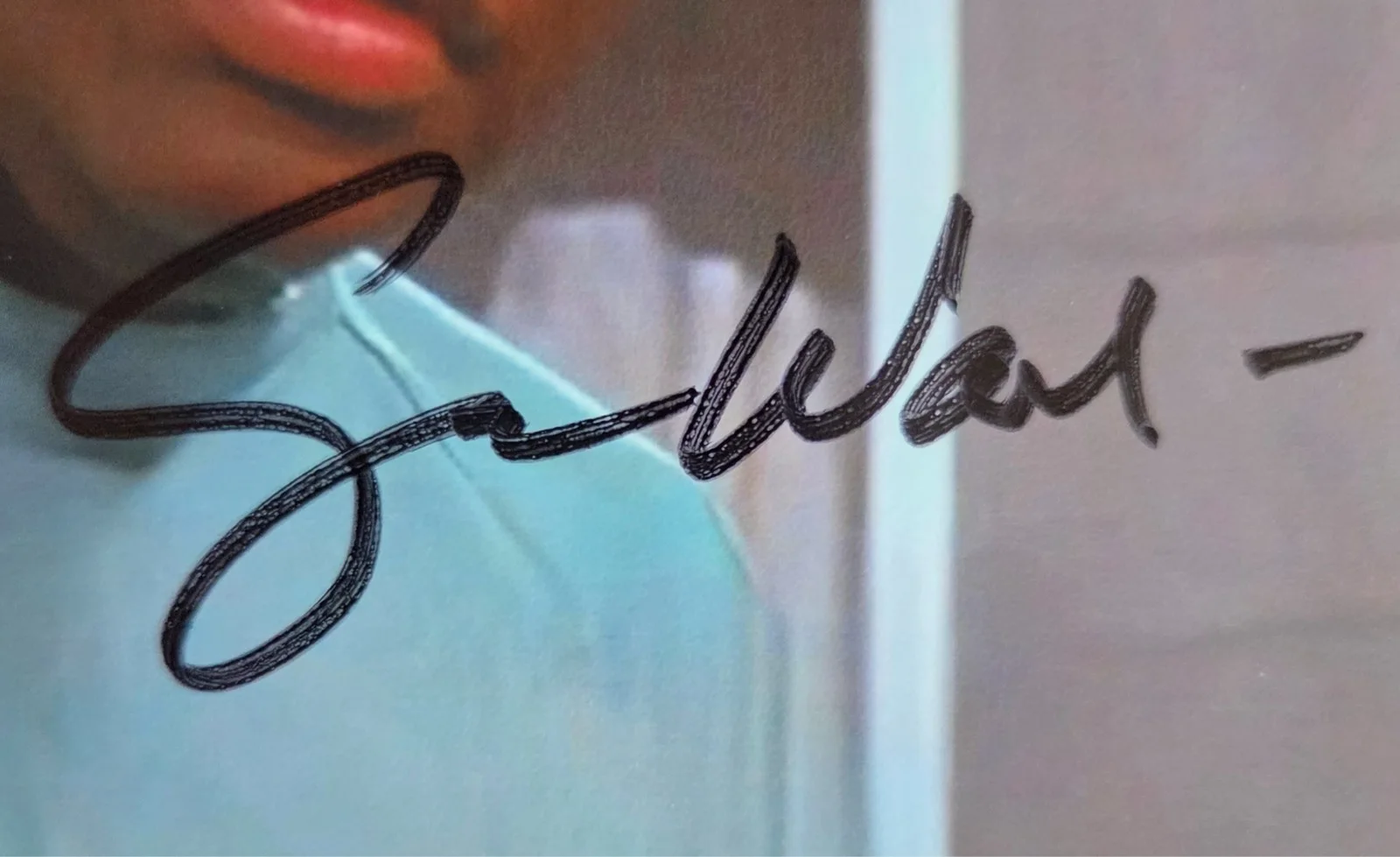 George Wallace Hand Signed Autograph Photo In Person Proof Comedian Seinfeld, image 2
