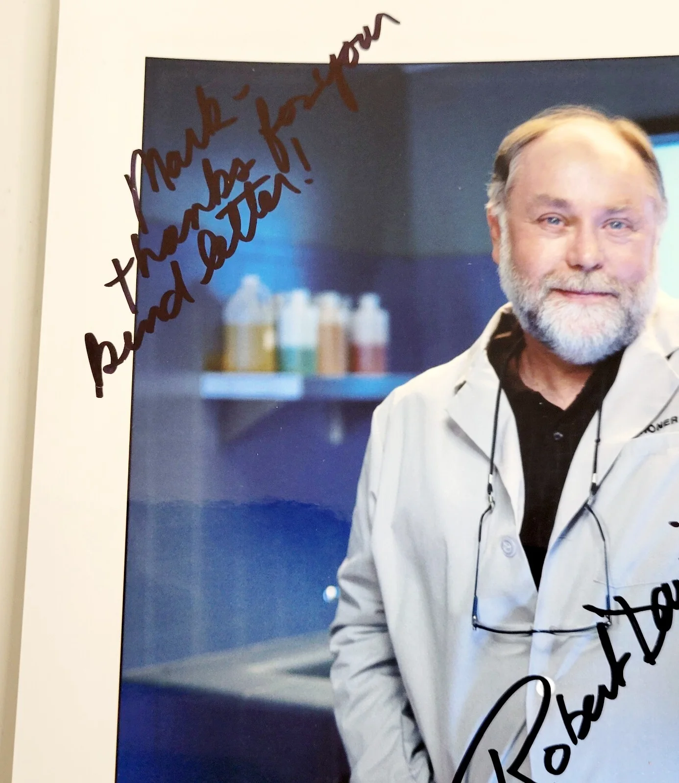 Robert David Hall — CSI Dr. Robbins Signed 8x10 ROBERT DAVID HALL Autographed Photo, image 2