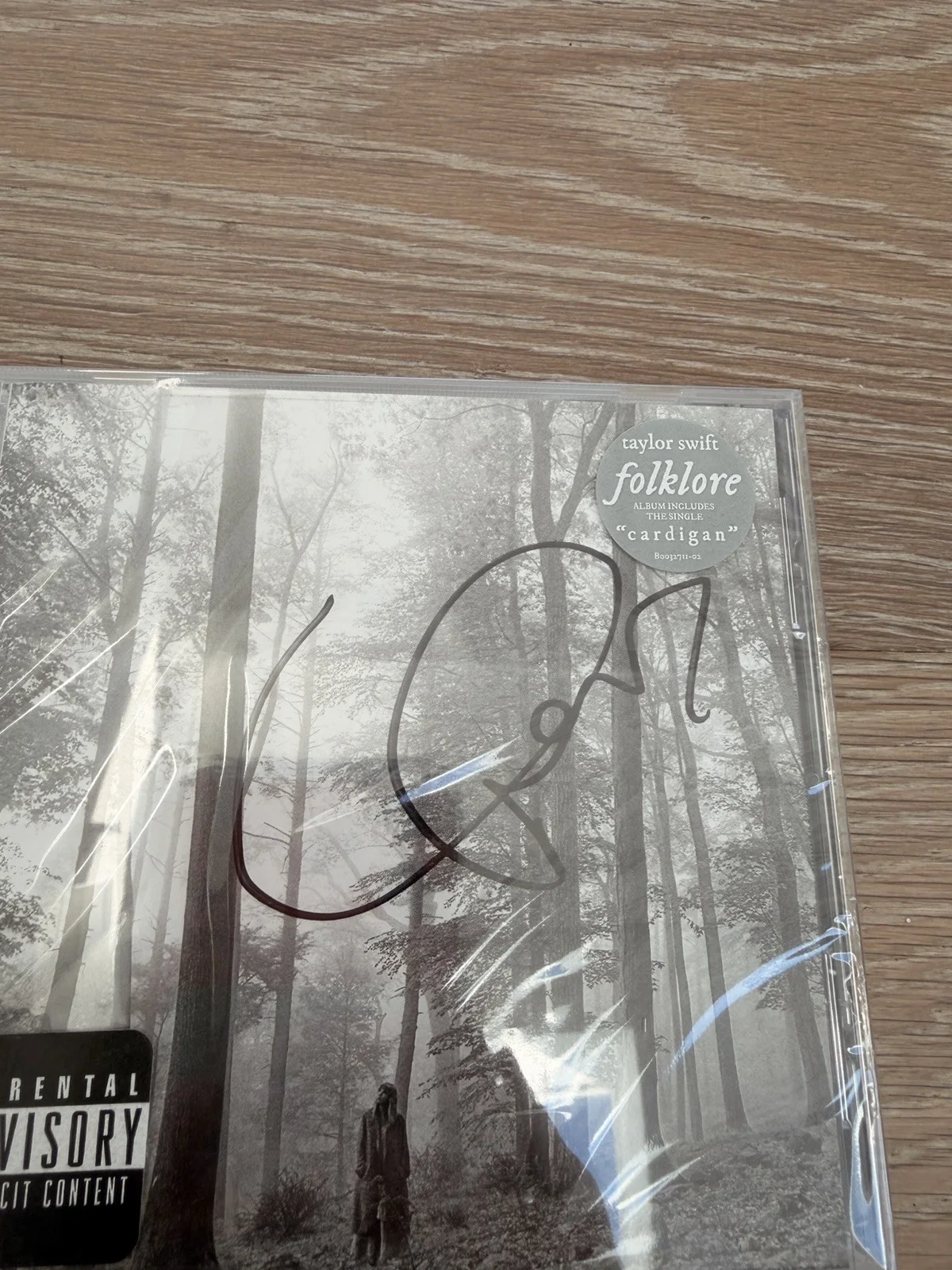 Taylor Swift Folklore Signed Auto Autographed CD Sealed New, image 4