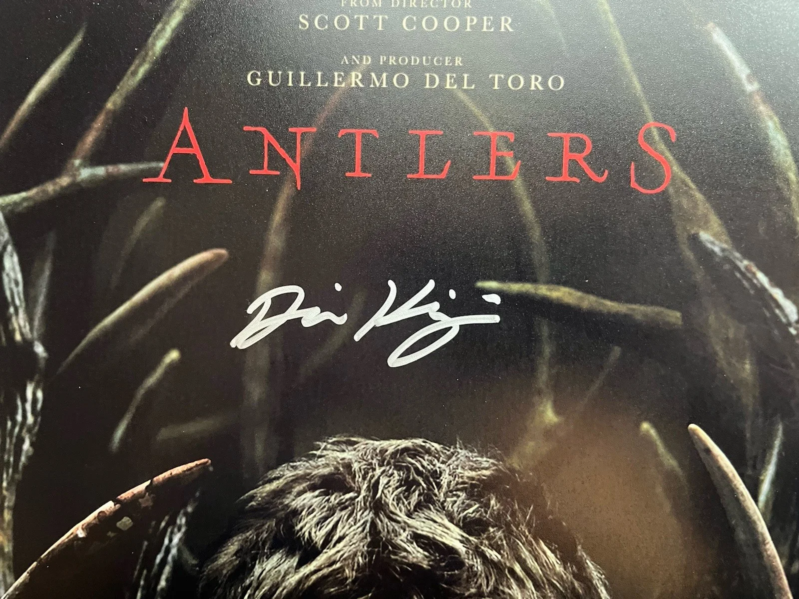Dorian Kingi — Dorian Kingi Signed Antlers 11x14 Photo Beckett COA Horror Autograph, изображение 4
