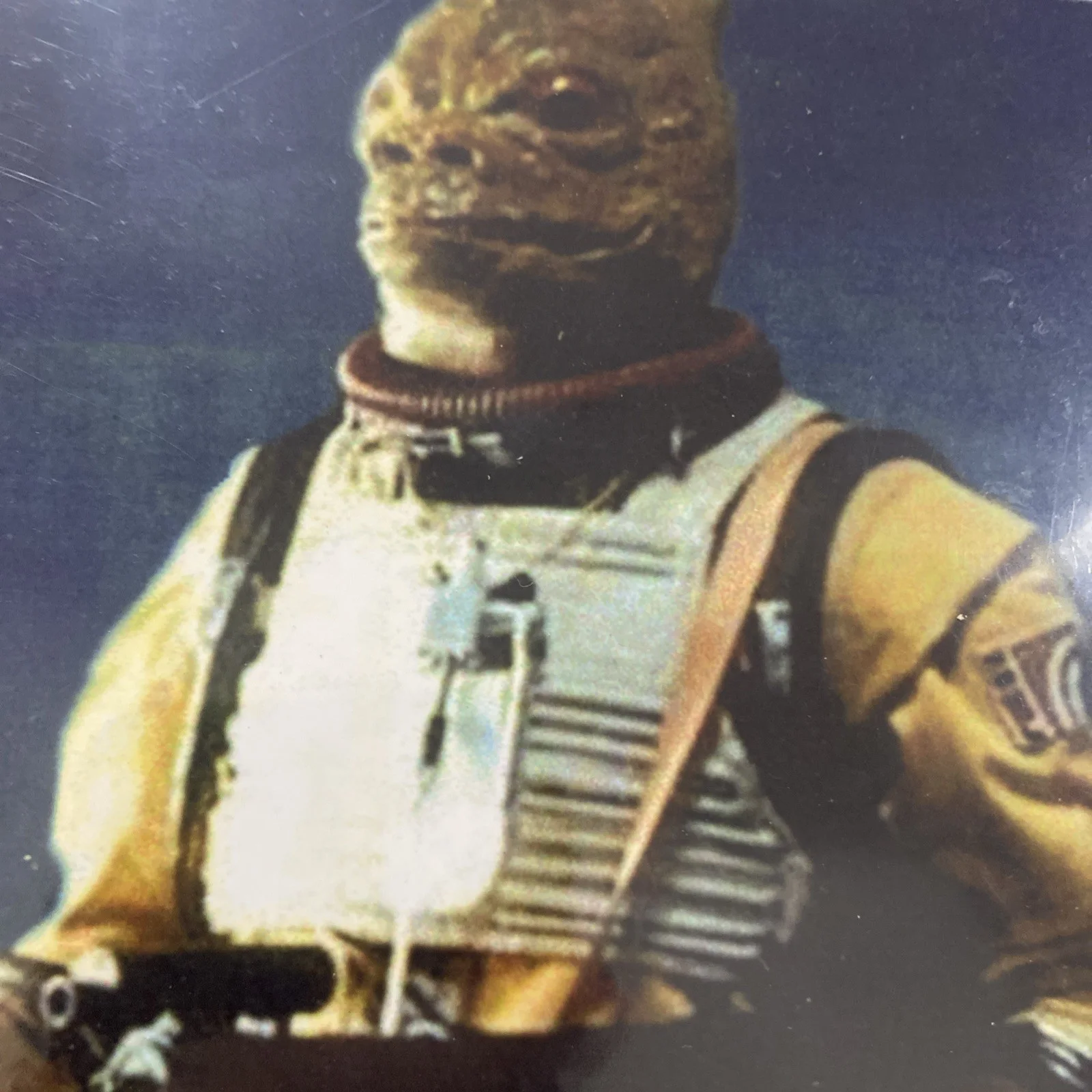 Alan Harris — ALAN HARRIS d.2020 Signed 6x9 color Star Wars Photo w/ BOSSK Inscription, image 3