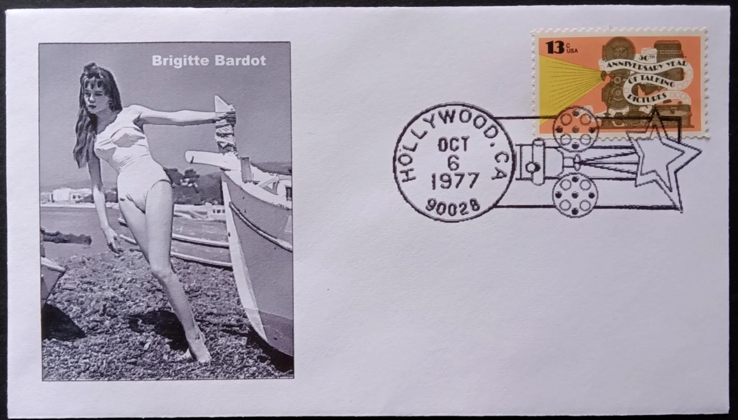 BRIGITTE BARDOT — BRIGITTE BARDOT SIGNED 3"x5" Index Card Encapsulated PSA/DNA Authenticated, image 3
