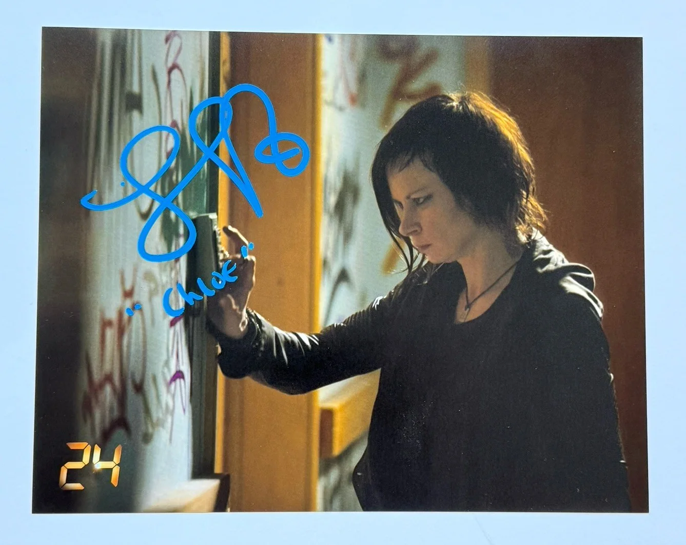 Mary Lynn Rajskub — Mary Lynn Rajskub SIGNED 8x10 Photo Chloe O'Brien 24 TV Show EXACT PROOF C
