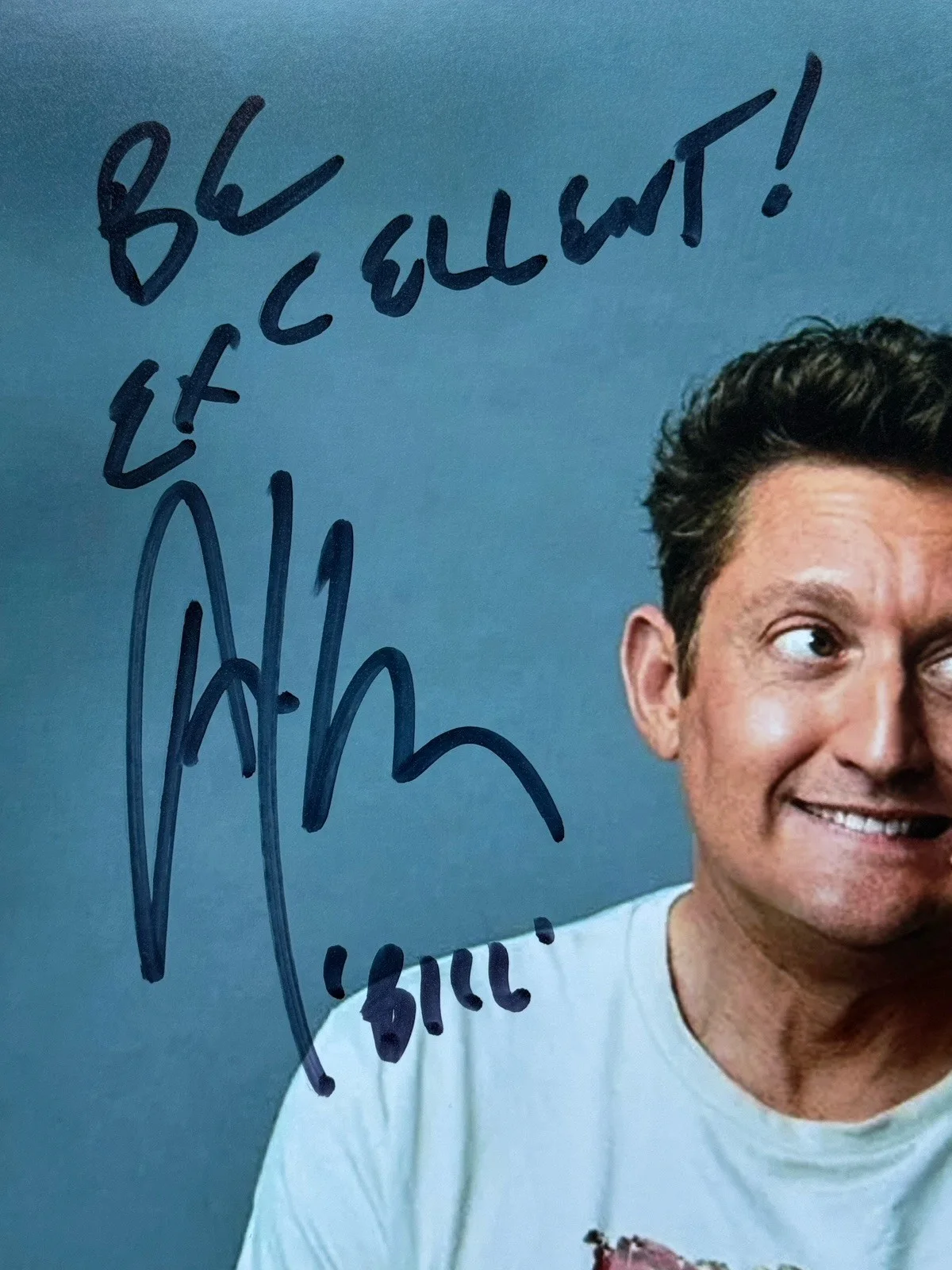Alex Winter — Alex Winter SIGNED 11x14 Photo Bill & Ted Excellent Adventure EXACT PROOF B, изображение 2