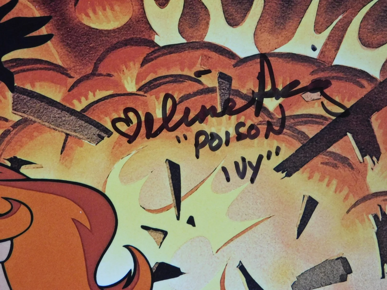 Diane Pershing — Diane Pershing Signed / Autographed 8x10 Photo Poison Ivy Batman JSA COA, изображение 2