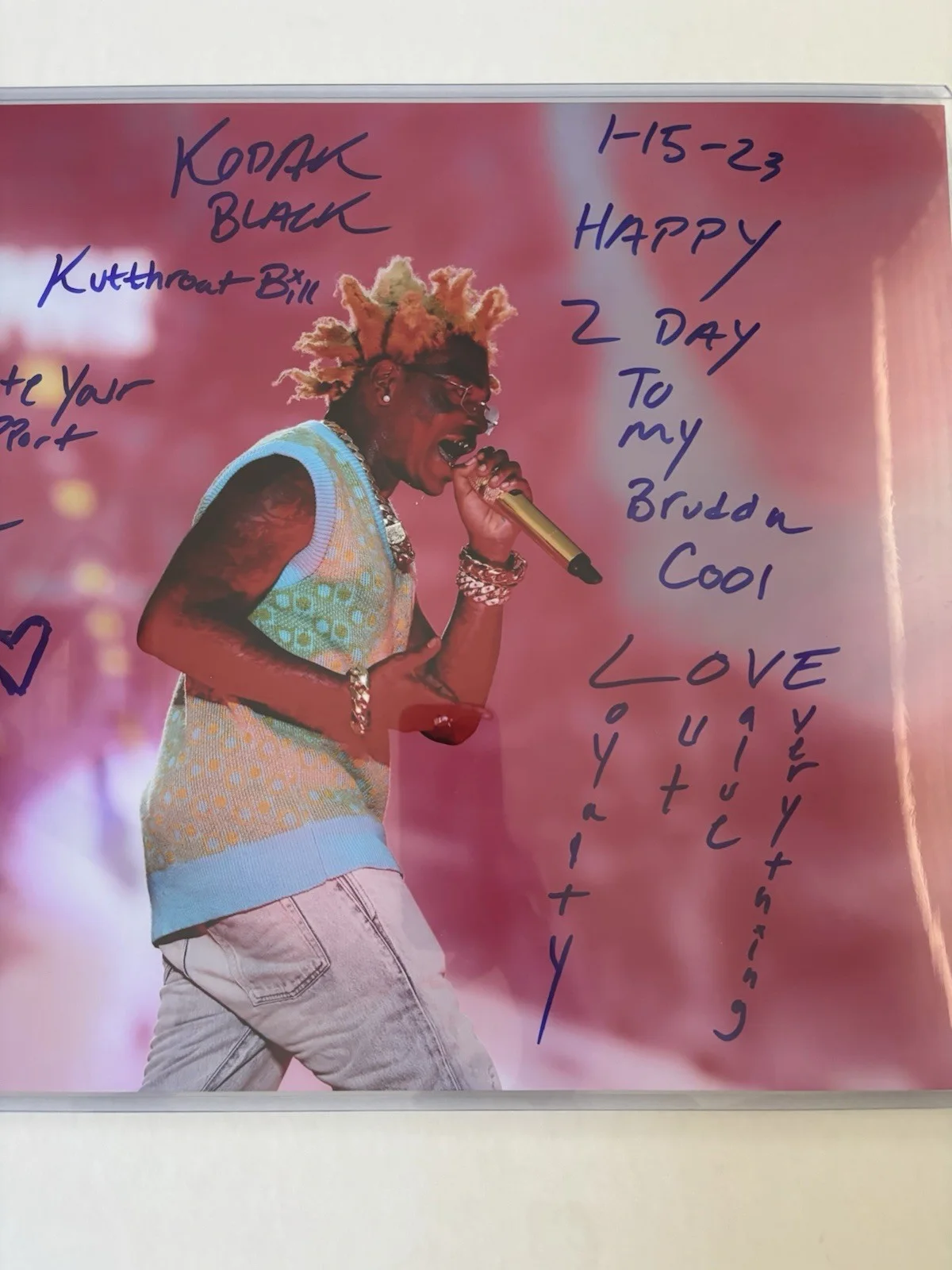 Kodak Black Rapper Signed Autographed 16x20 Photo Jsa/ LOA, image 2