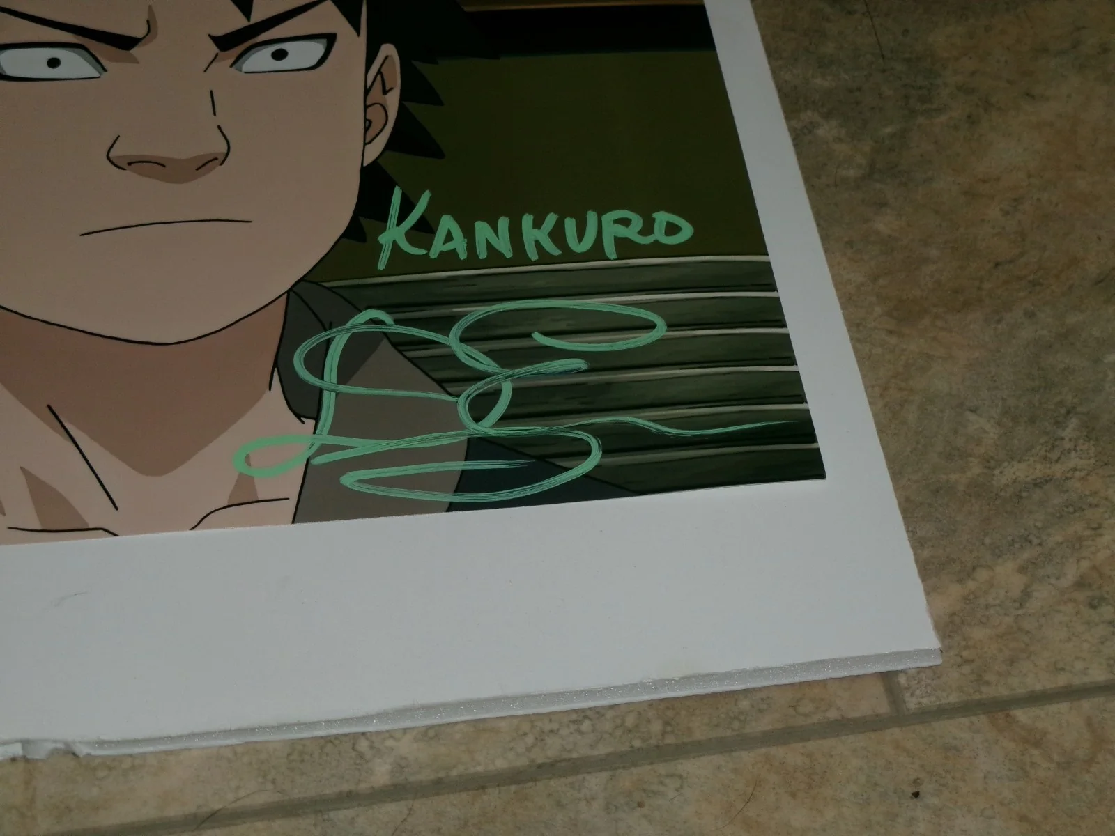 Doug Erholtz — Doug Erholtz Signed B/W 8x10 Photo JSA CERT "Kankuro" From Naruto Shippuden, image 2