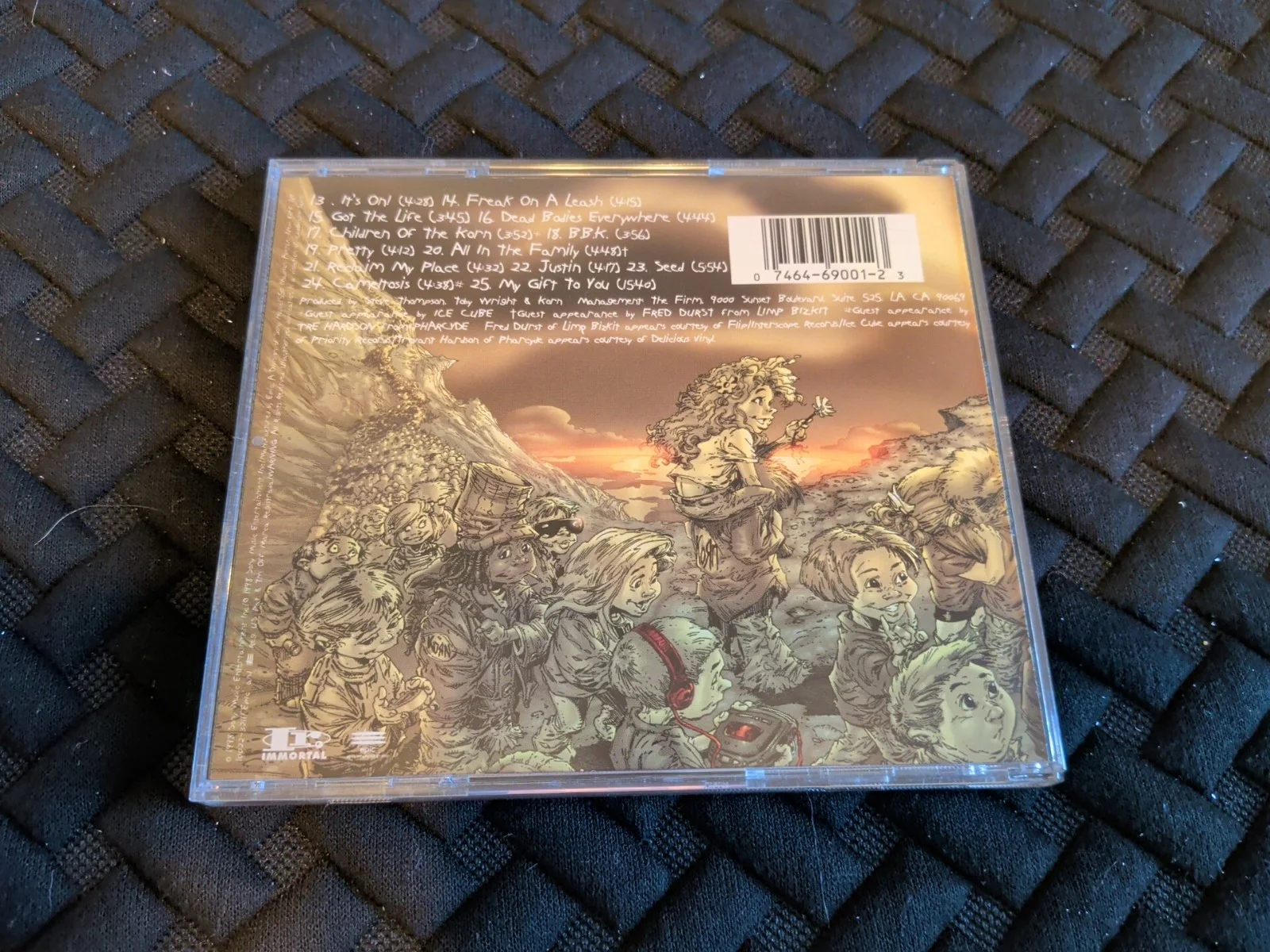 Korn - Follow The Leader Signed by All Original Members CD Autographed Album, изображение 2