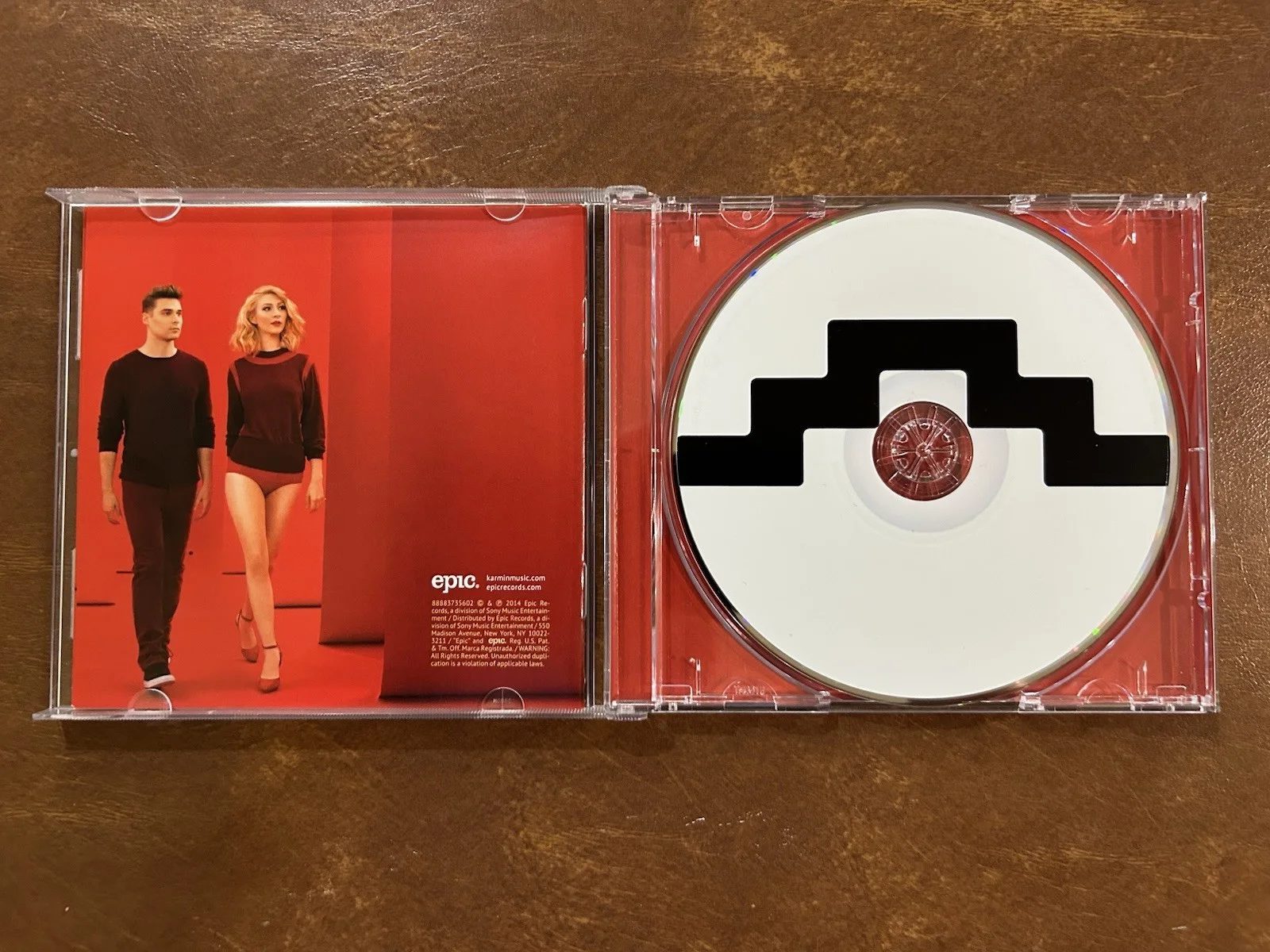 Autographed Karmin CD Pulses, image 2