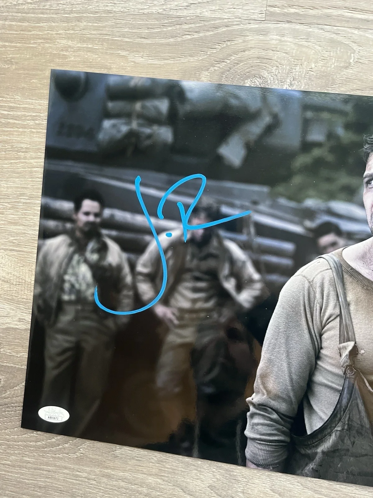 Jon Bernthal — Jon Bernthal Signed Fury 11x14 Metallic Photo JSA COA Punisher, изображение 4