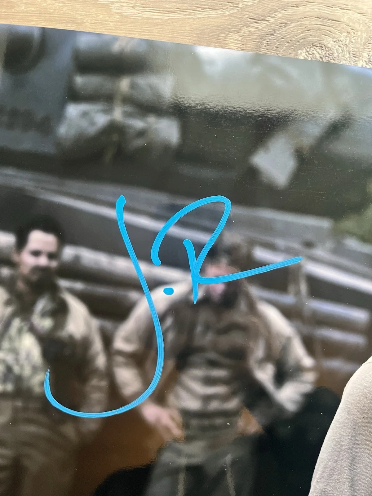 Jon Bernthal — Jon Bernthal Signed Fury 11x14 Metallic Photo JSA COA Punisher, изображение 5