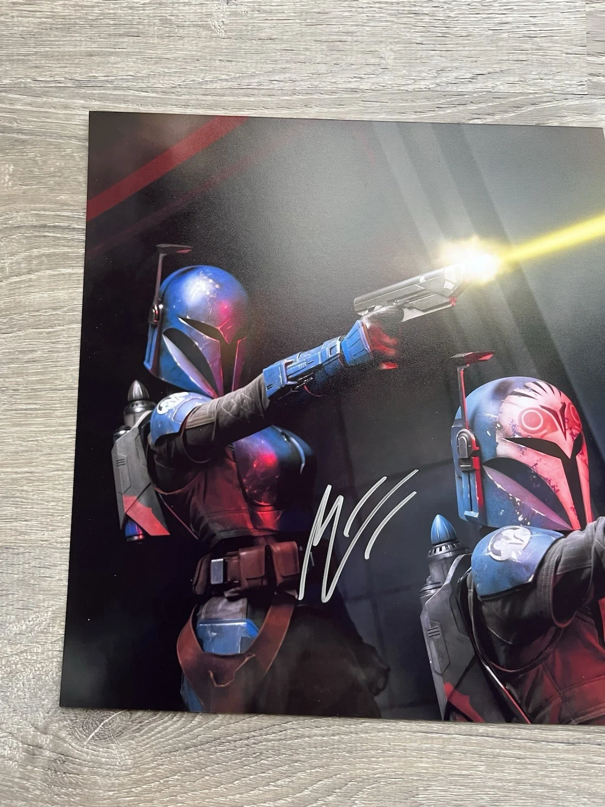 Mercedes Varnado — Mercedes Varnado Signed 11x17 Photo JSA COA Star Wars Mandalorian Sasha Banks, изображение 4