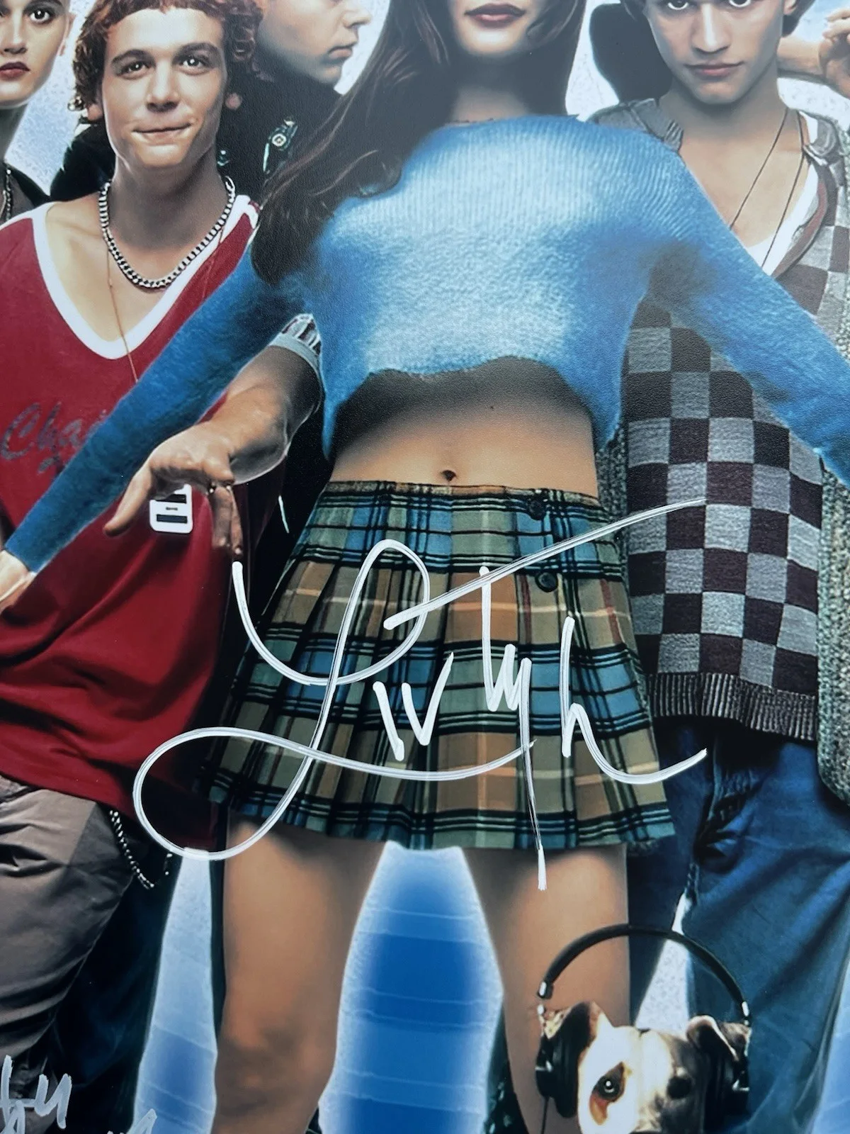Liv Tyler and Maxwell Caulfield Signed Empire Records 11x17 Photo Beckett COA, изображение 5