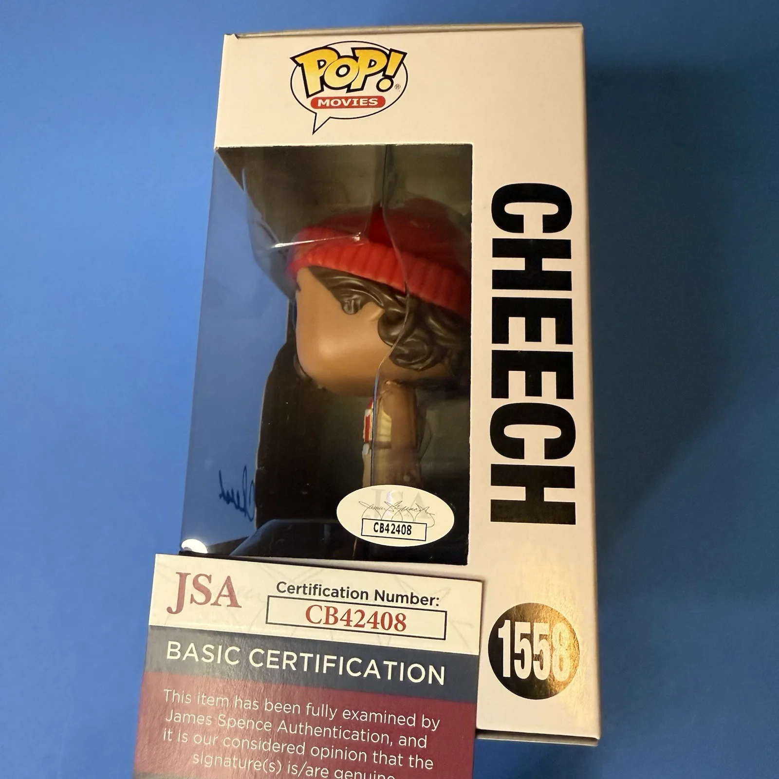 Cheech Marin — Cheech Marin Signed Funko Pop Autographed Figure Comedy Legend Actor JSA COA, изображение 3